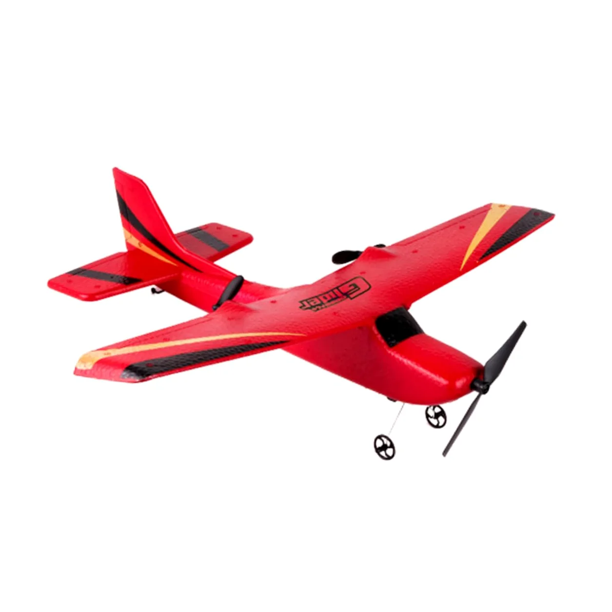 Toyvian 2.4g Aliante Bidirezionale Aerei Epp Telecomando Aliante per Ragazzo Ragazza Giocattolo Aeroplano Bidirezionale