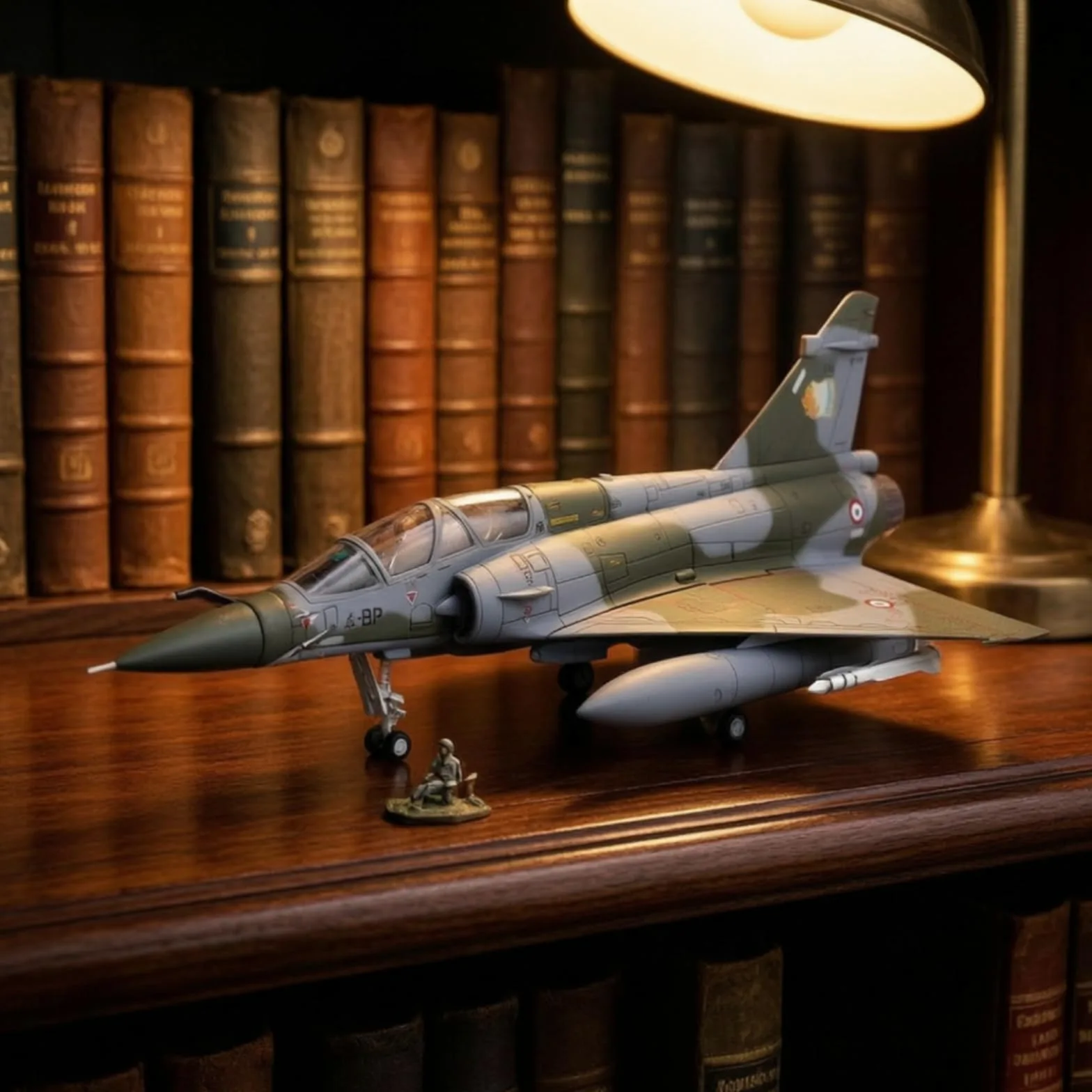 Aereo Militare Modello Aereo Caccia Jet Miniatura Collezionabile in Lega con Trasparente a Due Posti E Finiture Realistiche Adatta a Esposizione su