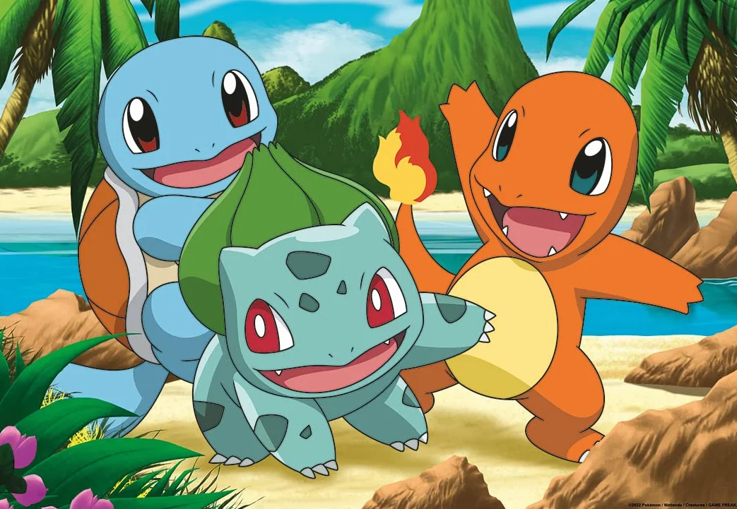Ravensburger - Puzzle Bambini 4 Anni 2x24 Pezzi, Pokemon - Puzzle 4 Anni, Collezione Pokémon, Include 2 Puzzle 24 Pezzi, Giochi Educativi, Idee Regalo