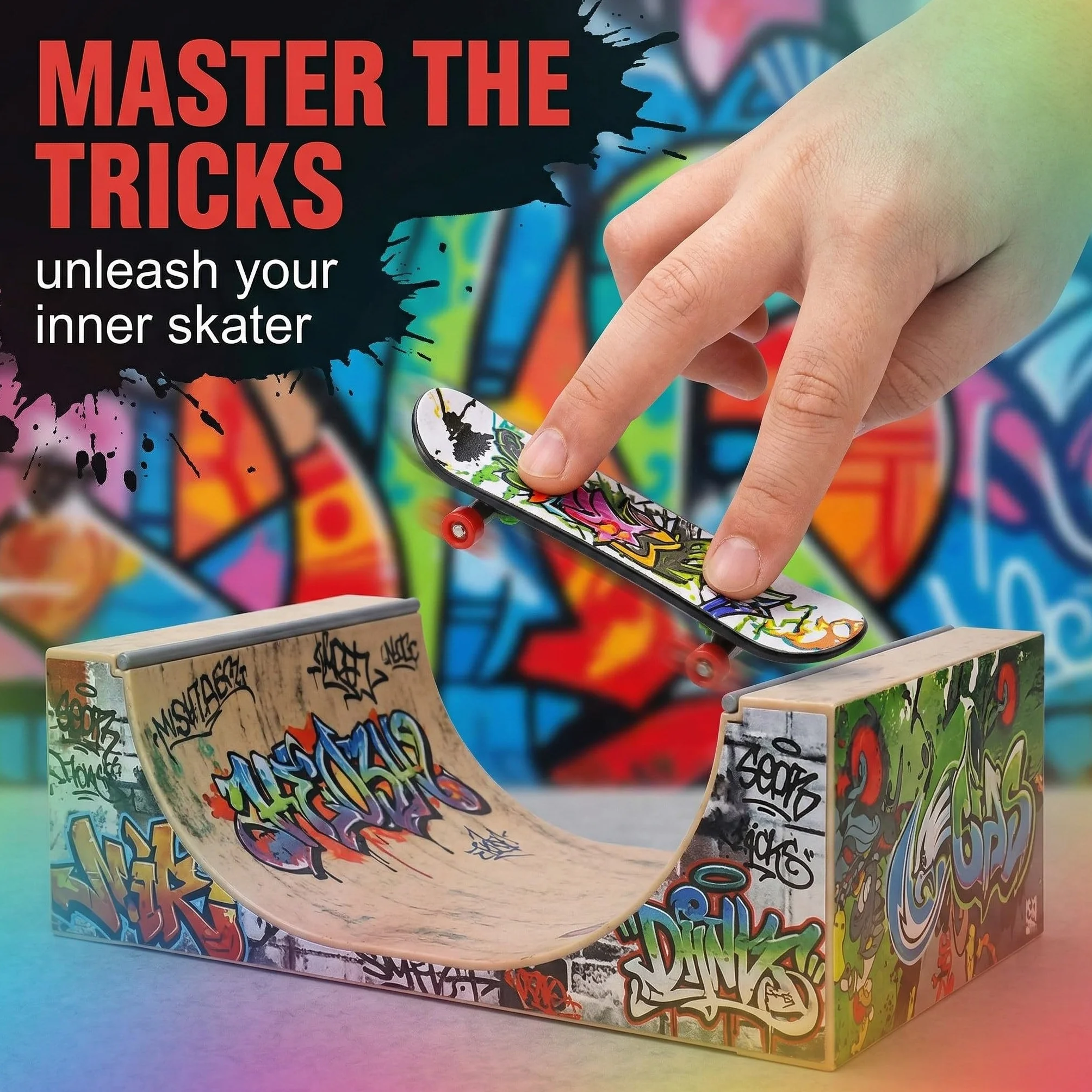 30 Pezzi Finger Mini Skateboard da Dito per Bambini, Giocattolo in Lega, per Giocare o Come Decorazione Regalo per Festa di Bambini Compleanno