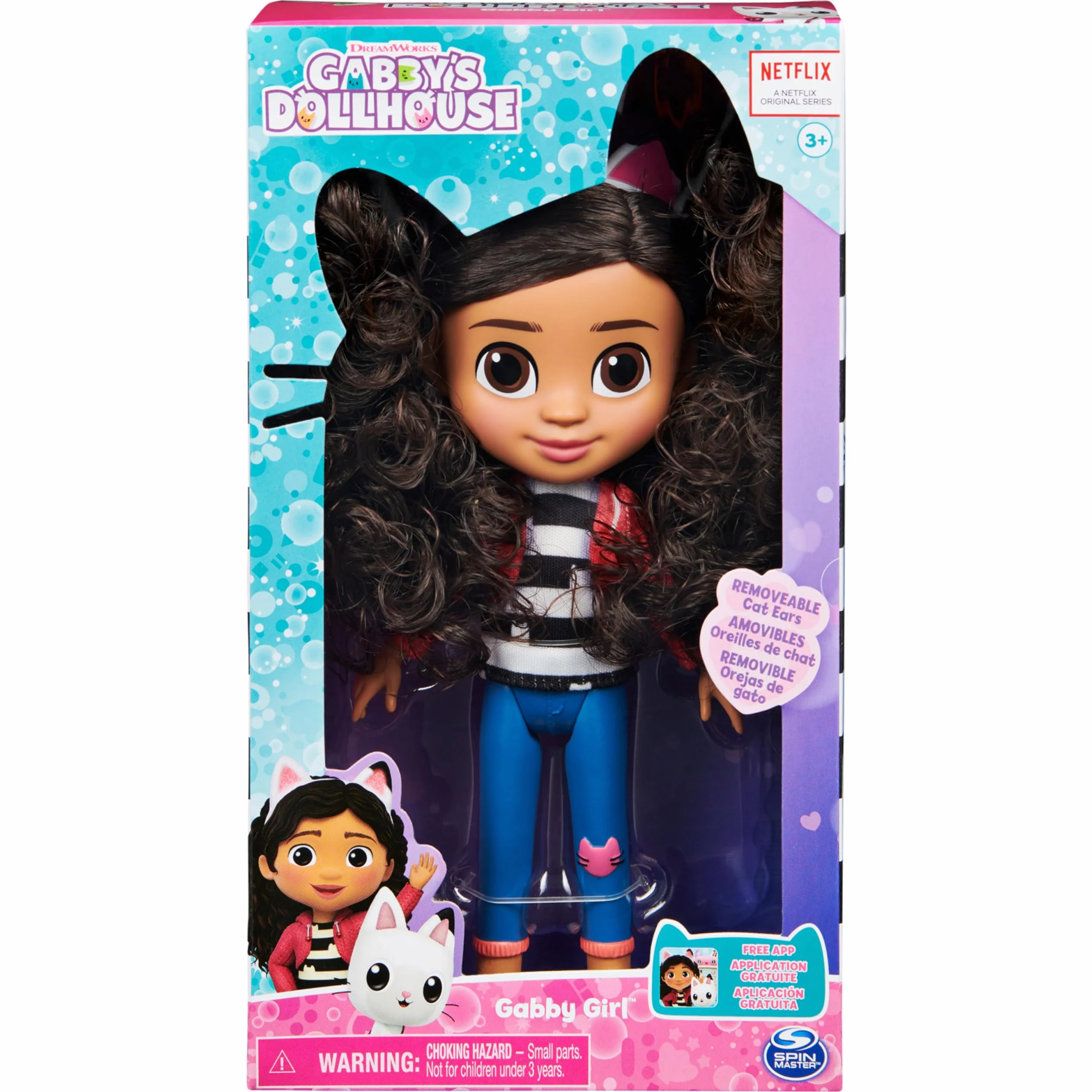 Gabby's Dollhouse, La bambola di Gabby, personaggio di Gabby, giochi per bambini dai 3 anni in su