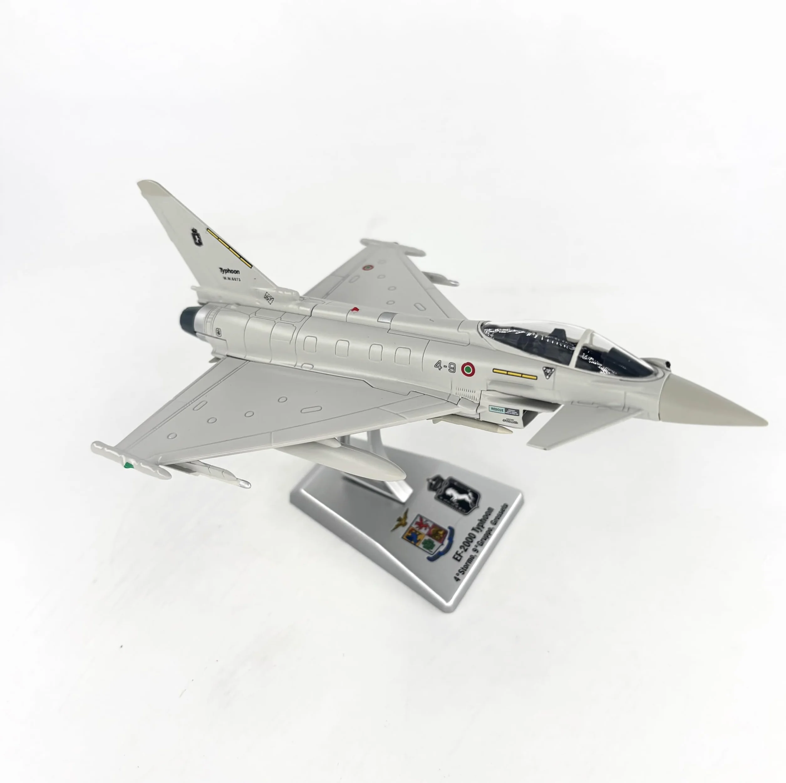Italeri 48201 - Ef.2000 Typhoon 4° St.Grosseto Die Cast Model Scala 1:100