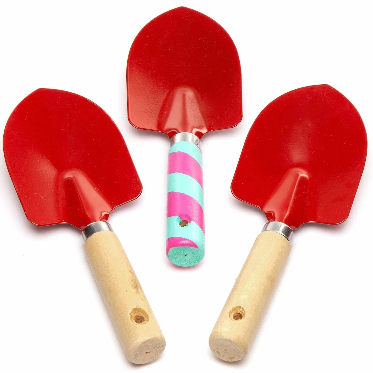 Baker Ross Paletta da giardinaggio (set di 3) - Attrezzi da giardino per bambini, da decorare e regalare