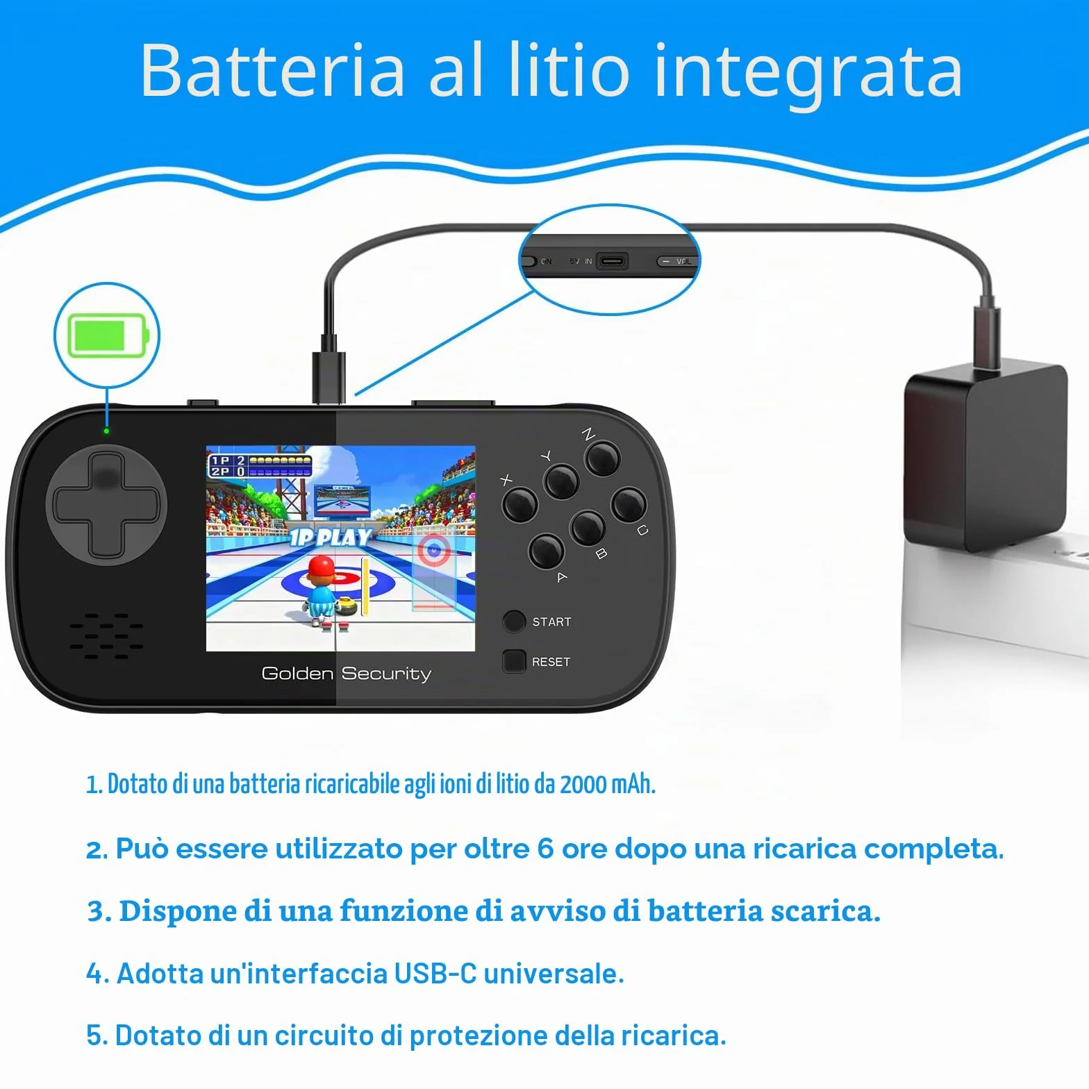 Gioco Per Bambini Con Schermo da 3,5" Grande, Preinstallato Con 156 Giochi HD Classici Retrò, Console Portatile Con Batteria Ricaricabile, Regalo Elettronico Arcade Mini per Ragazzi e Ragazze (nero)