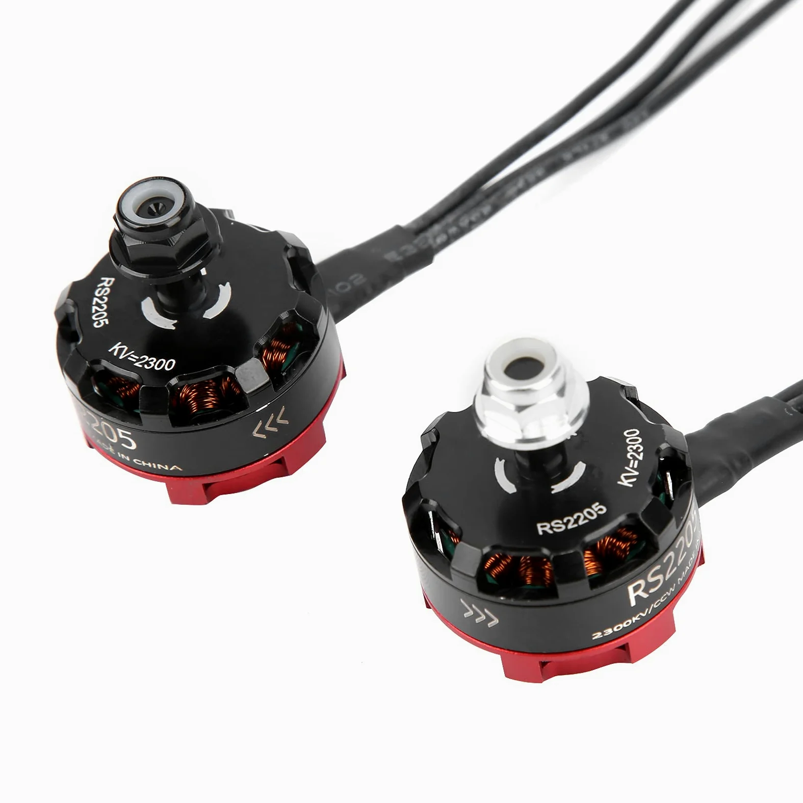 Drone Motor Set, 2205 2300 KV Alu + Lega CW + Motore CCW (4X) + 30A Brushless ESC (4X) + 5045 Propelle (4X) + Accessori Paddle (4X) + Vite (16x) Set di Accessori RC Racing Drone