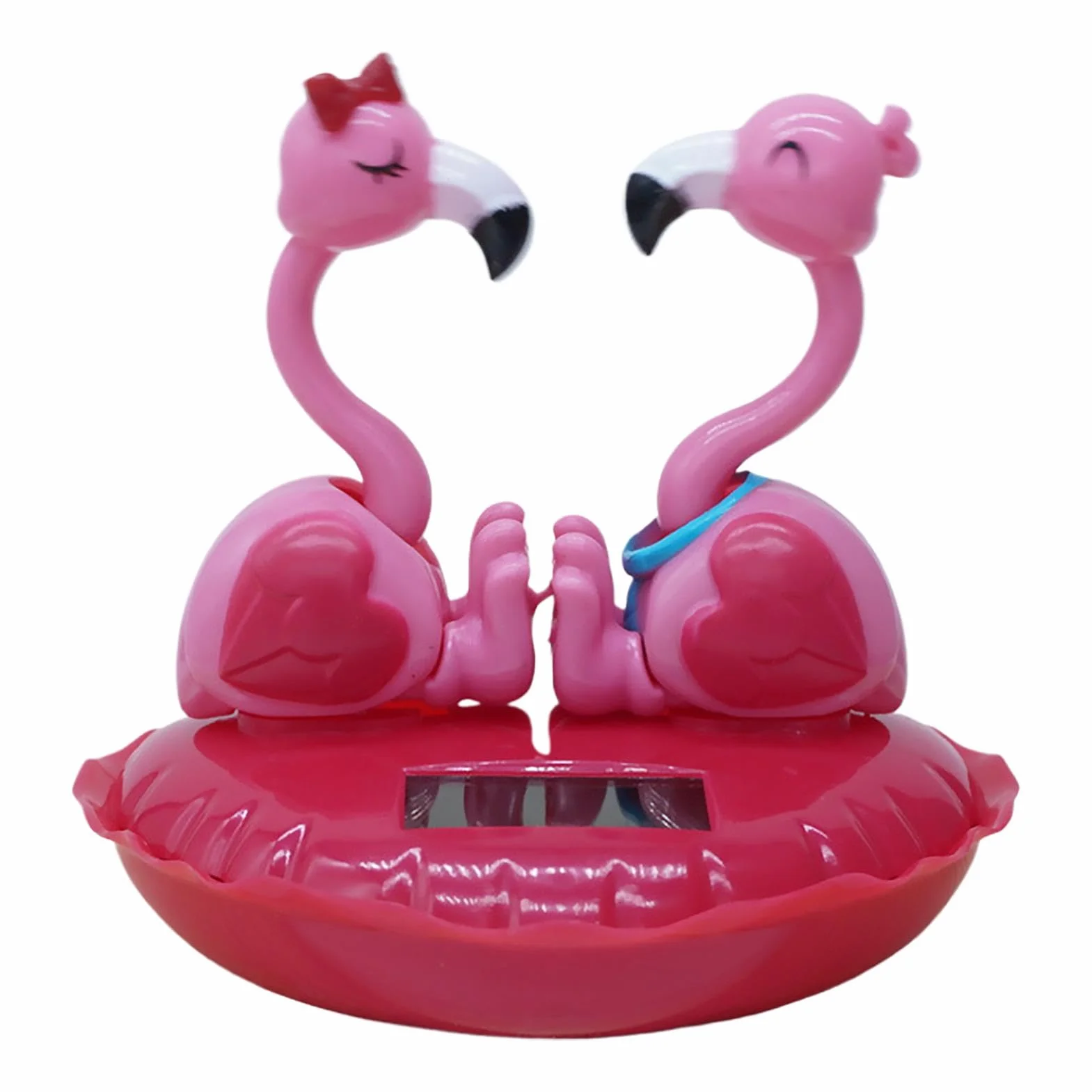 Animale solare,Animali danzanti ad energia solare - Figura decorativa di fenicottero da tavolo | Ornamenti di San per la scrivania del cruscotto 'auto, per la decorazione 'auto con