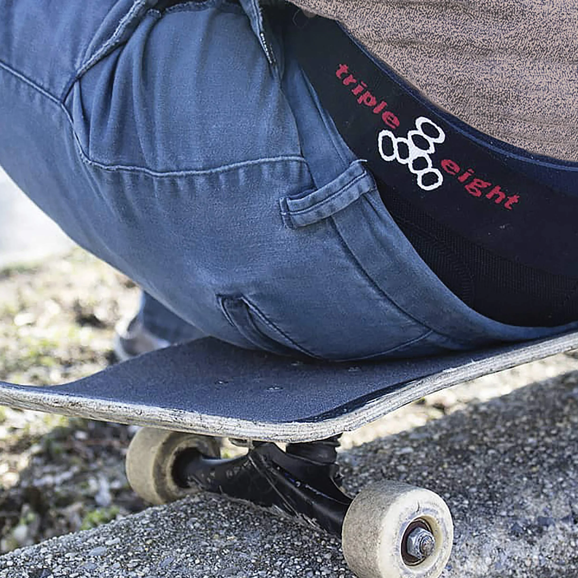 Triple Eight Bumsaver Pantaloncini da Skateboarding Unisex