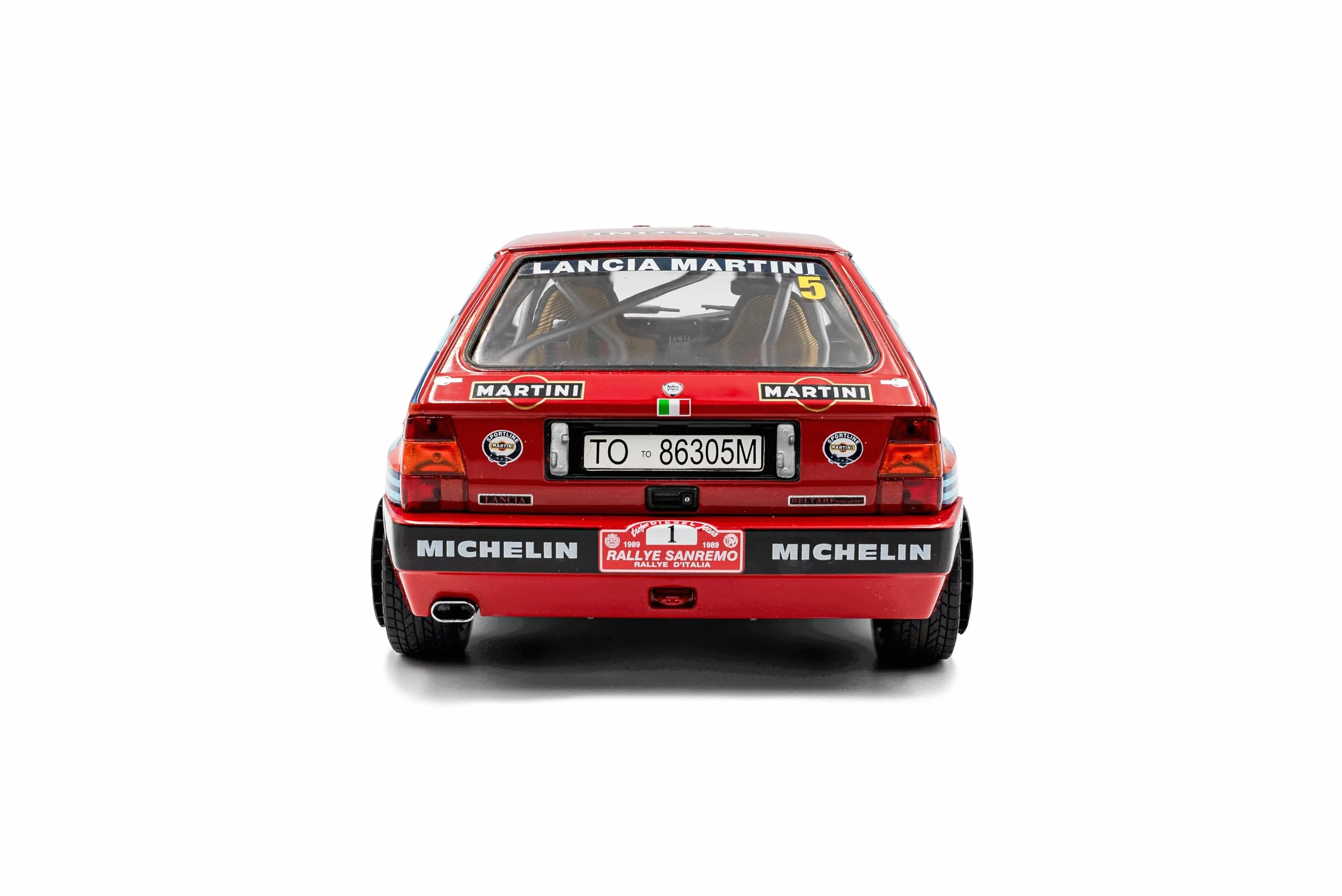Solido Lancia Delta HF Integrale #1 1:18 Diecast Model Rosso