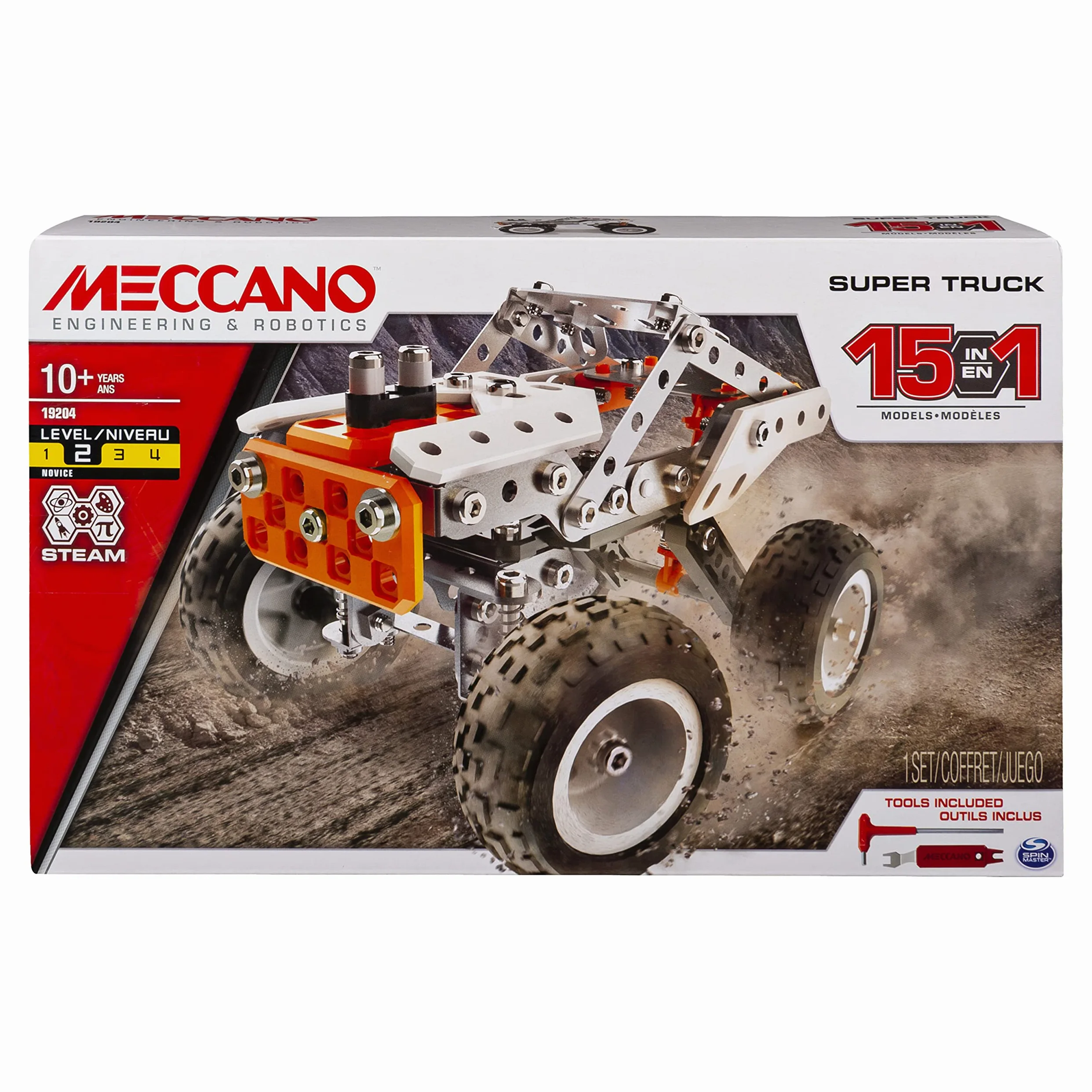Meccano MEC MDL 15 Model Set Truck CN UPCX GML, 6052632, Multicolour