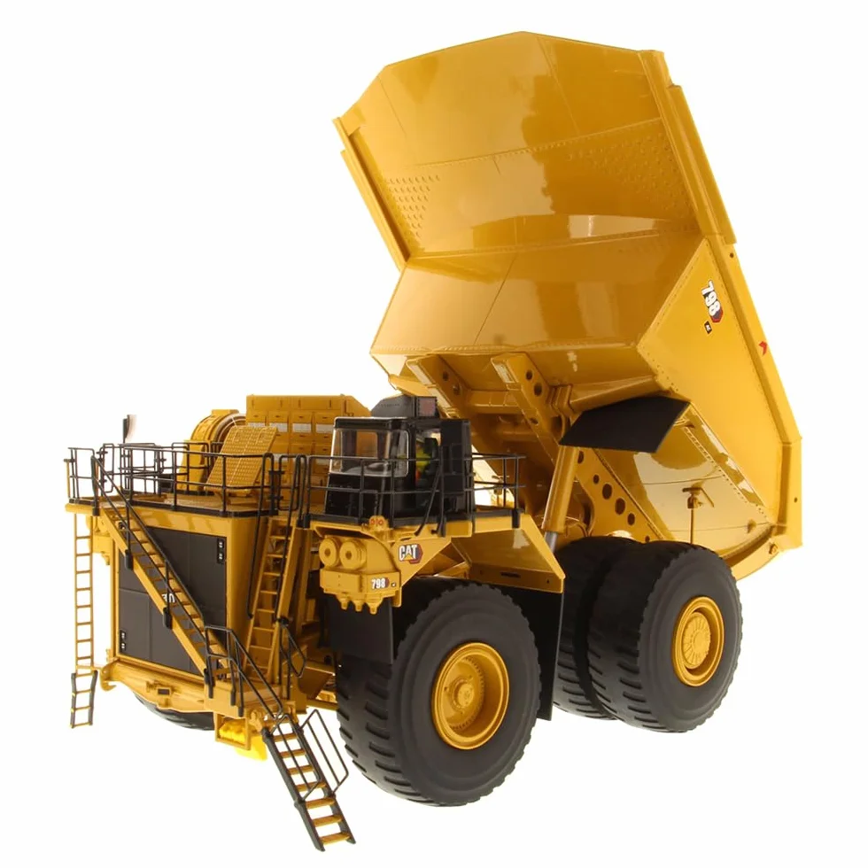 Diecast Masters Caterpillar Cat 798AC Camion minerario Scala 1:50 20,8 x 14,8 x 31,0 cm Giallo