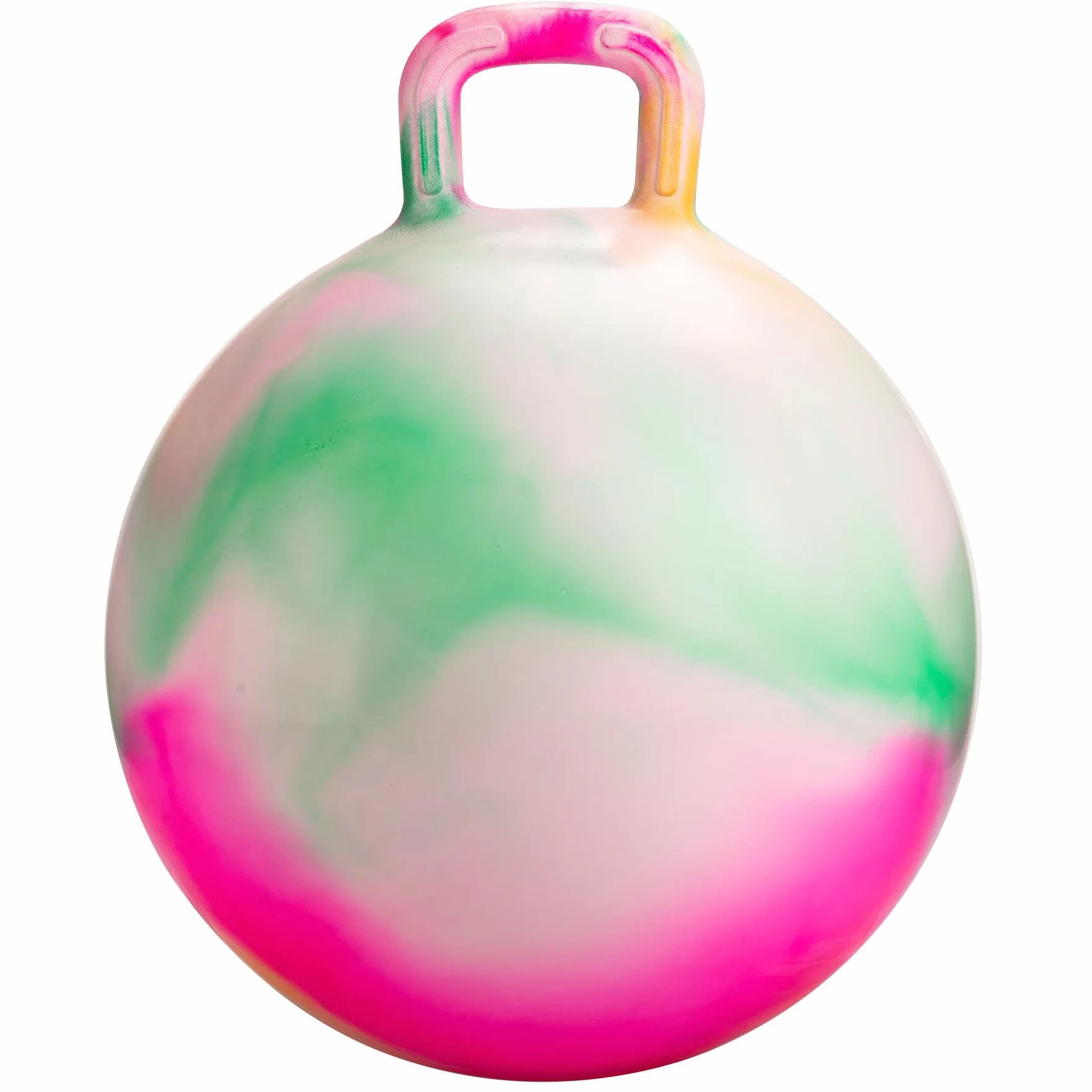 U&C Planet 50 CM Pallone da Salto per Bambini 6-9 Anni Supporta Fino a 100 kg Design Antiscivolo con Pompa Palla da Salto in PVC per Interni ed Esterni