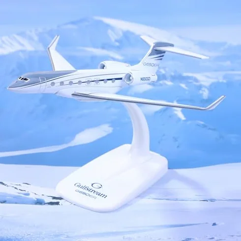 Modello pressofuso Gulfstream G650 scala 1/200 aeroplano replica