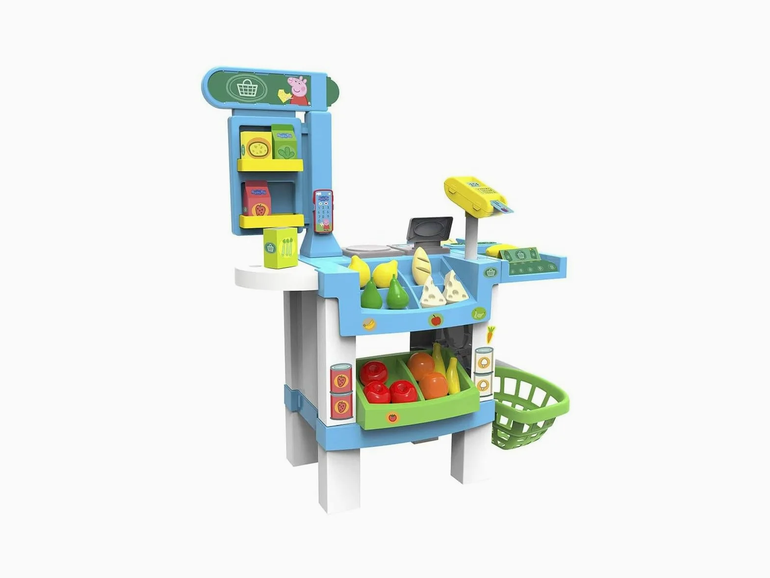Chicos - Supermercato Peppa Pig | Negozio di Giocattoli con Suoni e 38 Accessori Inclusi | per Ragazzi e Ragazze dai 3 Anni (84119)