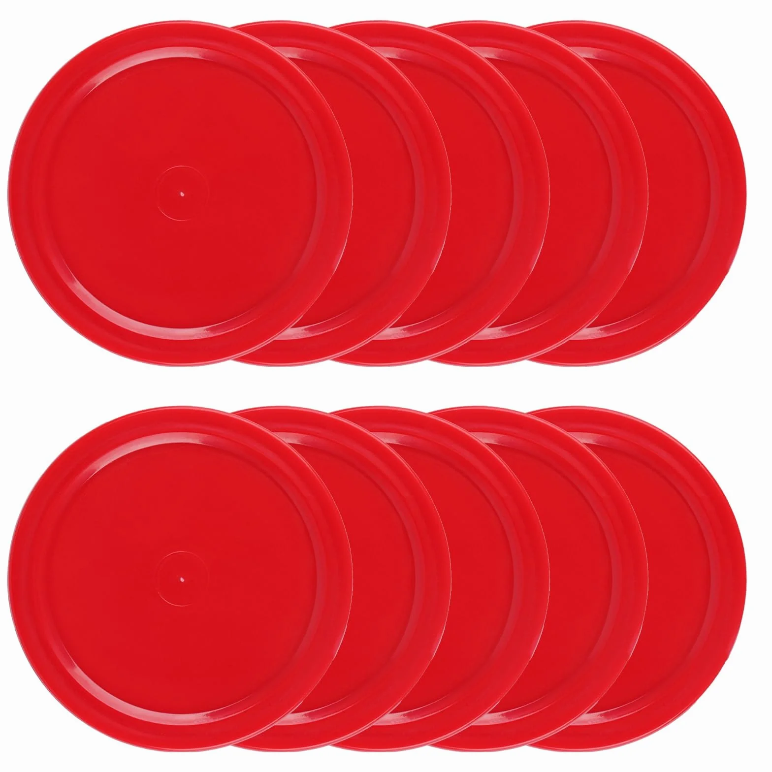 10 Pezzi di Dischi da Air Hockey, Set di Dischi da Air Hockey da 2 Pollici per Tavolo da Air Hockey