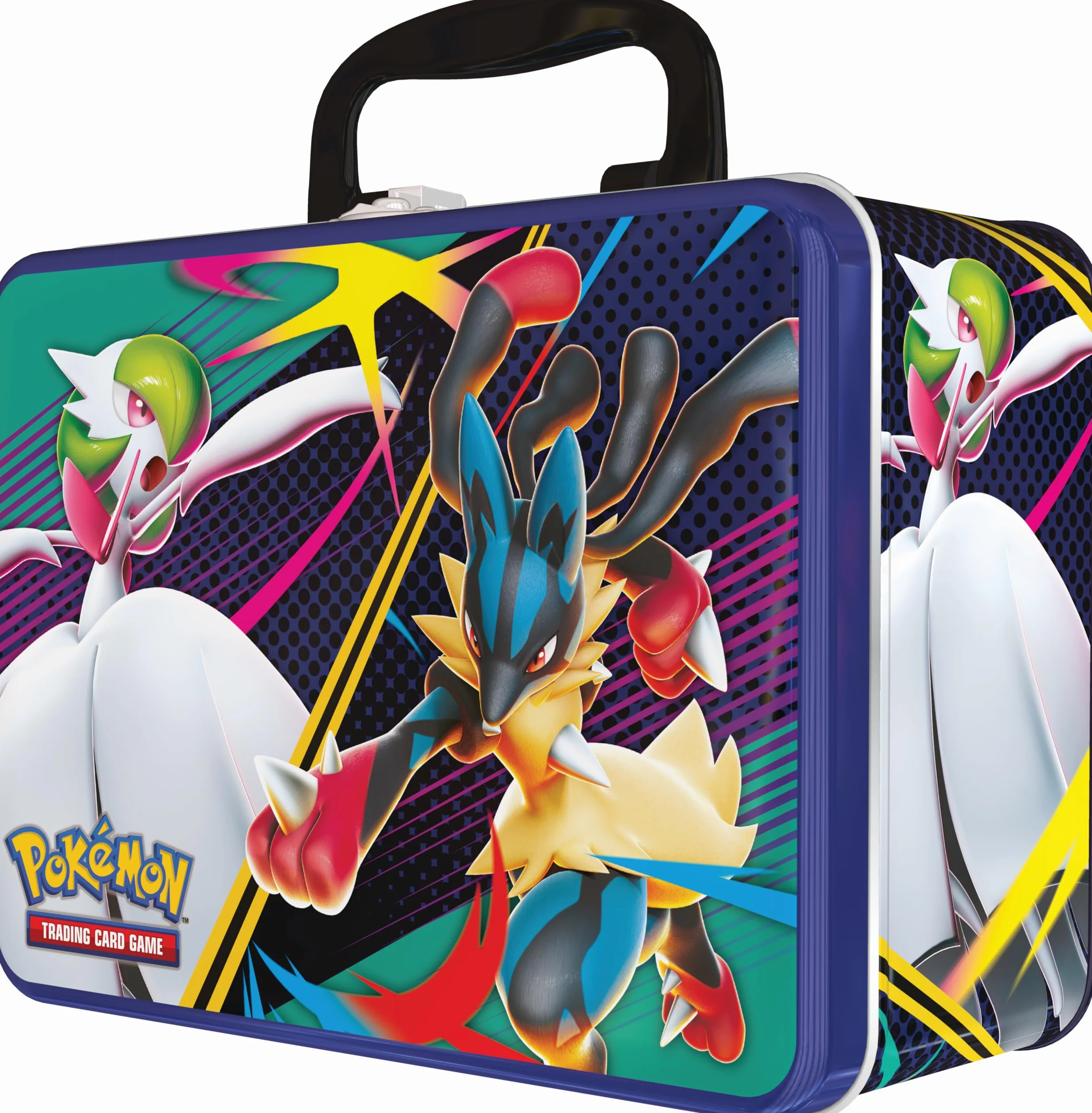 Pokémon GCC Bauletto da Collezione Mega Gardevoir Mega Lucario 3 Carte Olografiche 6 Buste Espansione
