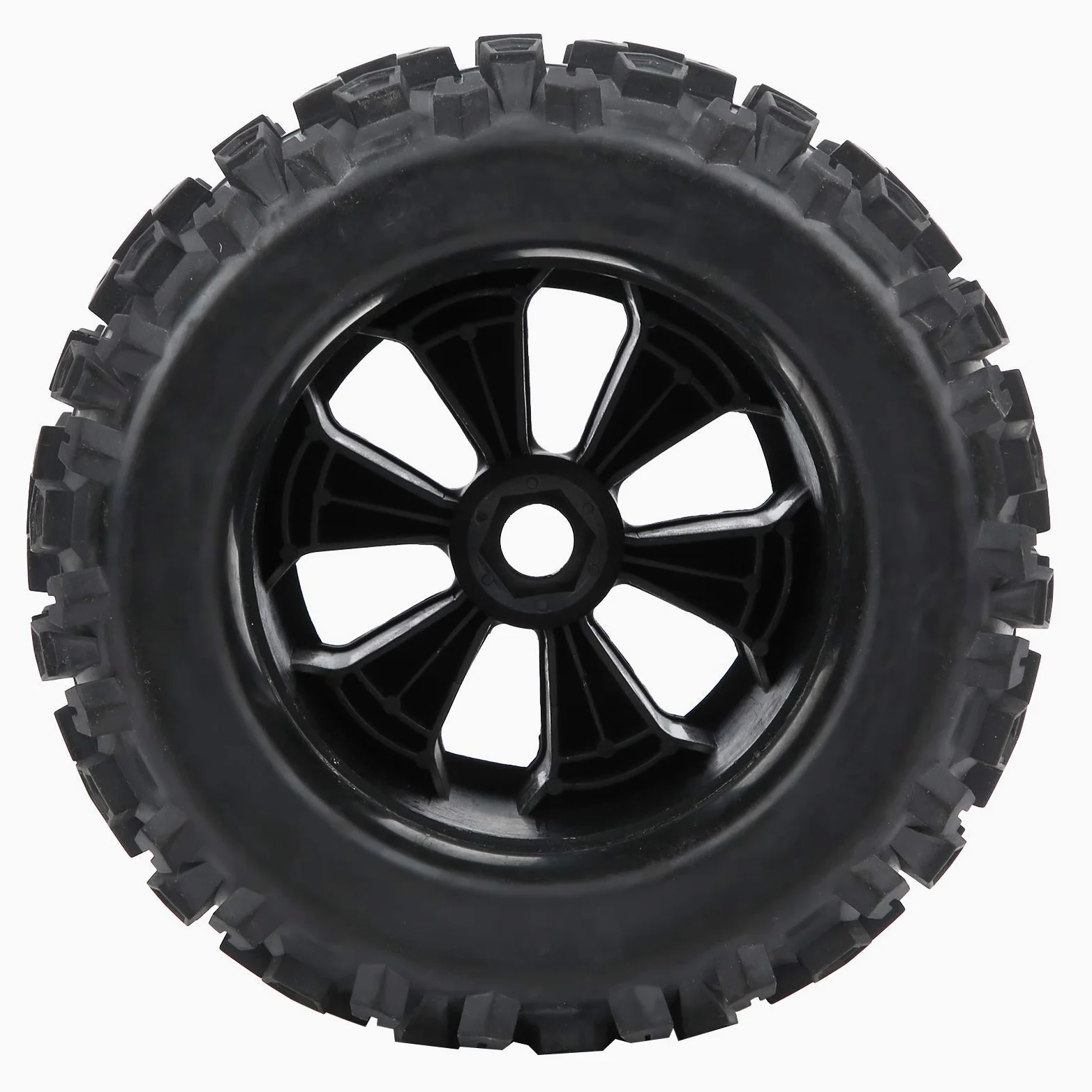 Accessorio per Ruote e Pneumatici RC da 4 Pezzi per Auto da Corsa con Piede Grande 1/8 170x103mm