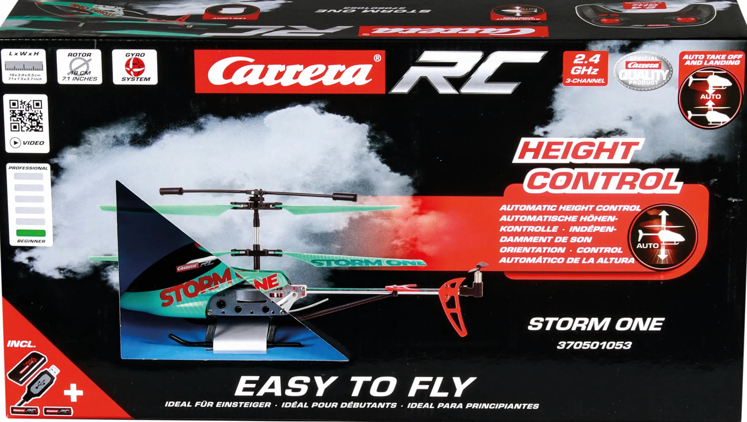 Carrera - 370501053 - Storm One a 2,4 GHz