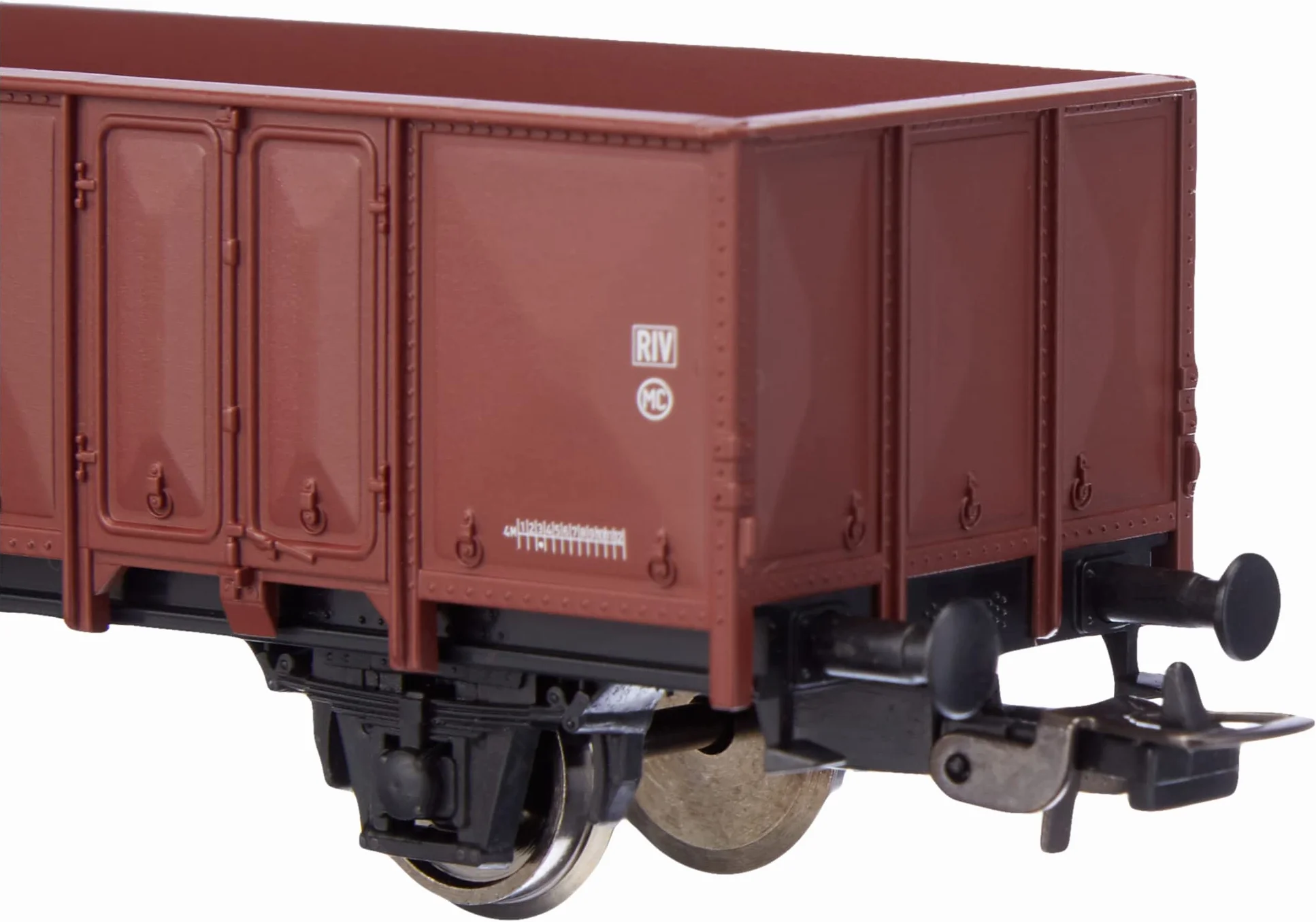 Piko 58742 Carro Merci Aperto Dr III Veicolo Ferroviario Grigio