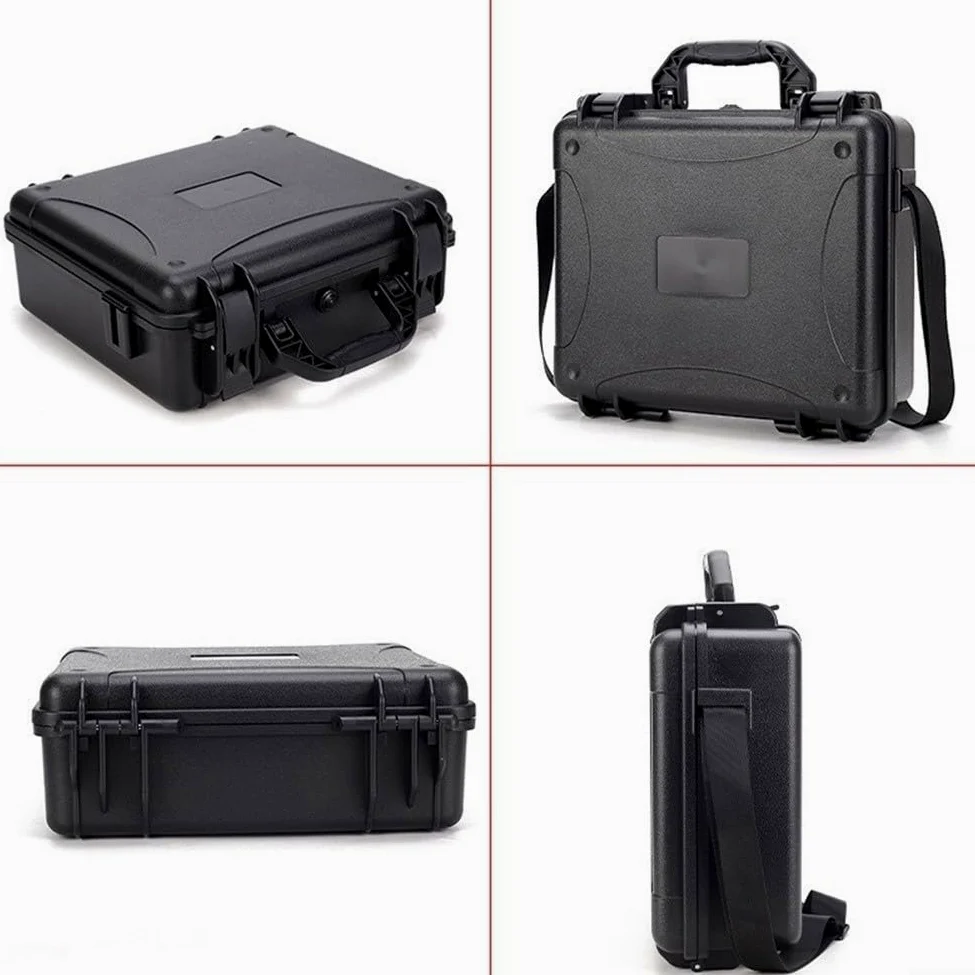 Custodia Transporto 33x28x12cm Robusta Custodia Transporto 33x28x12cm | Guscio PP, interno cotone perlato, impermeabile, anti- per polvere, protezione totale urti(Strapless)