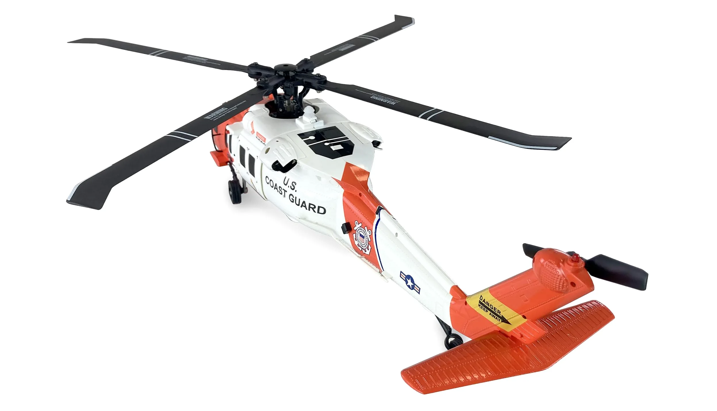 Amewi UH60 Black Hawk Coastguard Elicottero 6G/3D GPS RTF RC telecomandato
