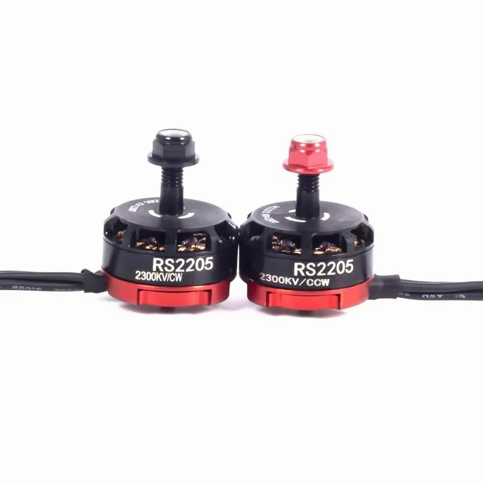 Adatto for FPV RC QAV250 X210 Racing Drone Multicopter RS2205 2205 2300KV CW CCW Motore Brushless(RS 2205 CW 4PC)