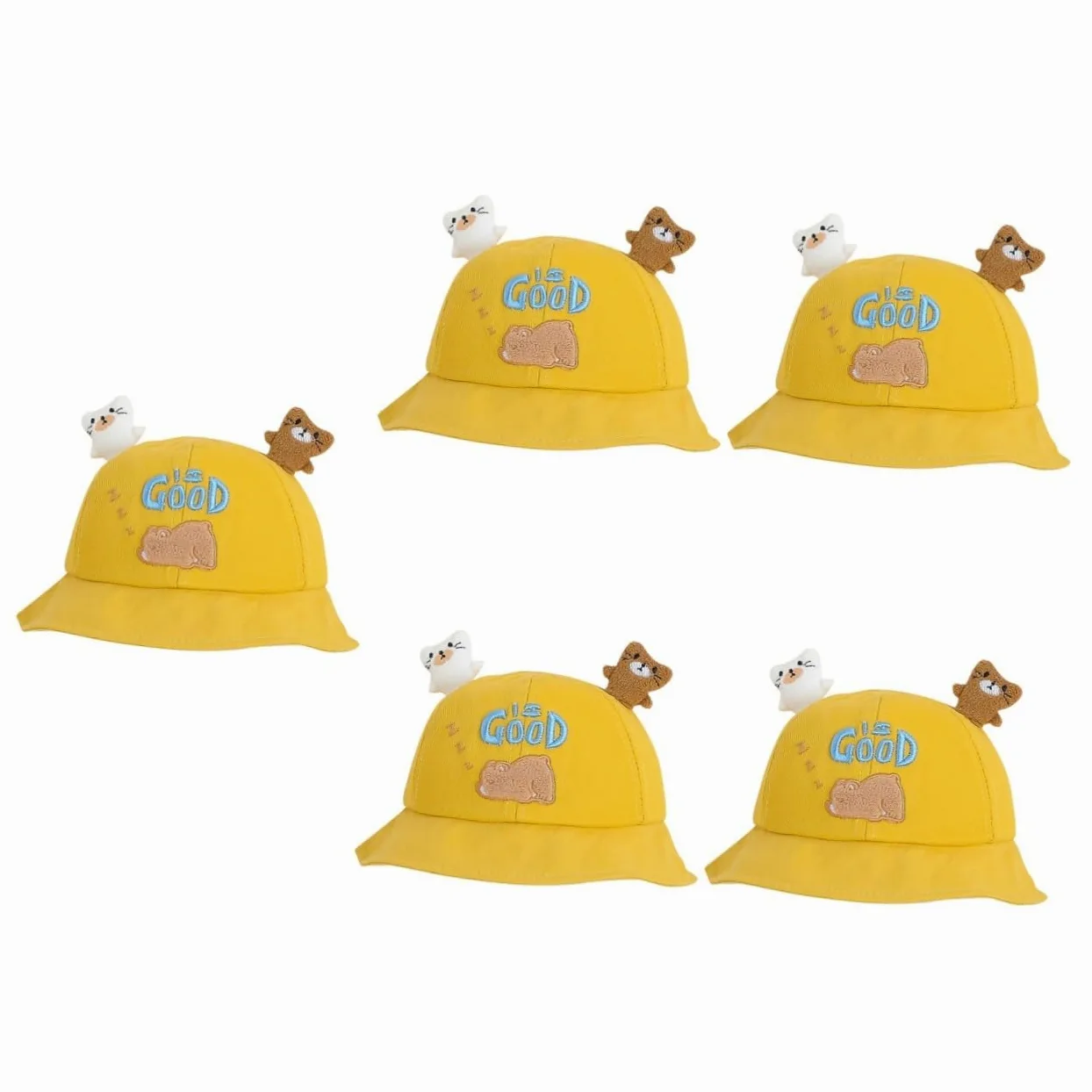 minkissy Cappello Sole Cartoon con Ampia Visiera Cappellino per Ragazzi e Ragazze per attività all Aperto