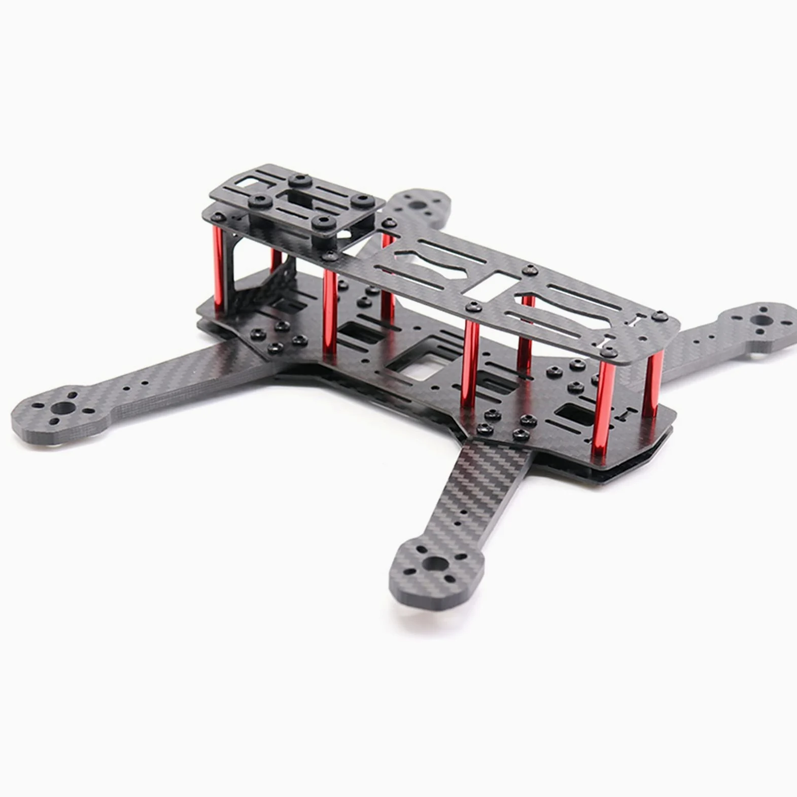 Telaio for drone da 5 pollici QAV250 ZMR250 Kit telaio idraulico Spessore 5mm Braccio in fibra di carbonio FPV Racing Drone Quadcopter Bracci del telaio del quadricottero (Size : Frame Kit)