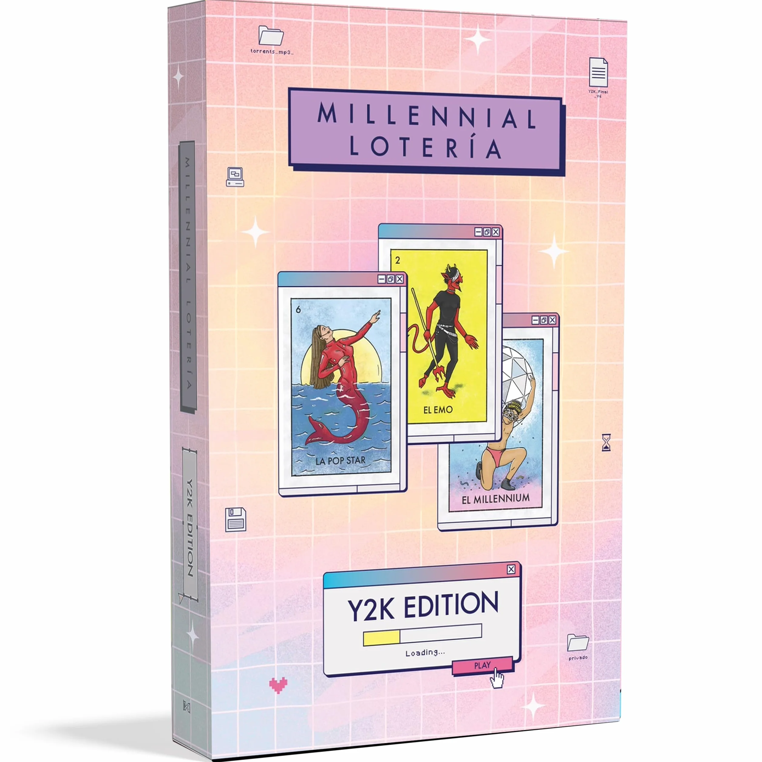 B Blue Star Press Millennial Loteria: Y2K Edition