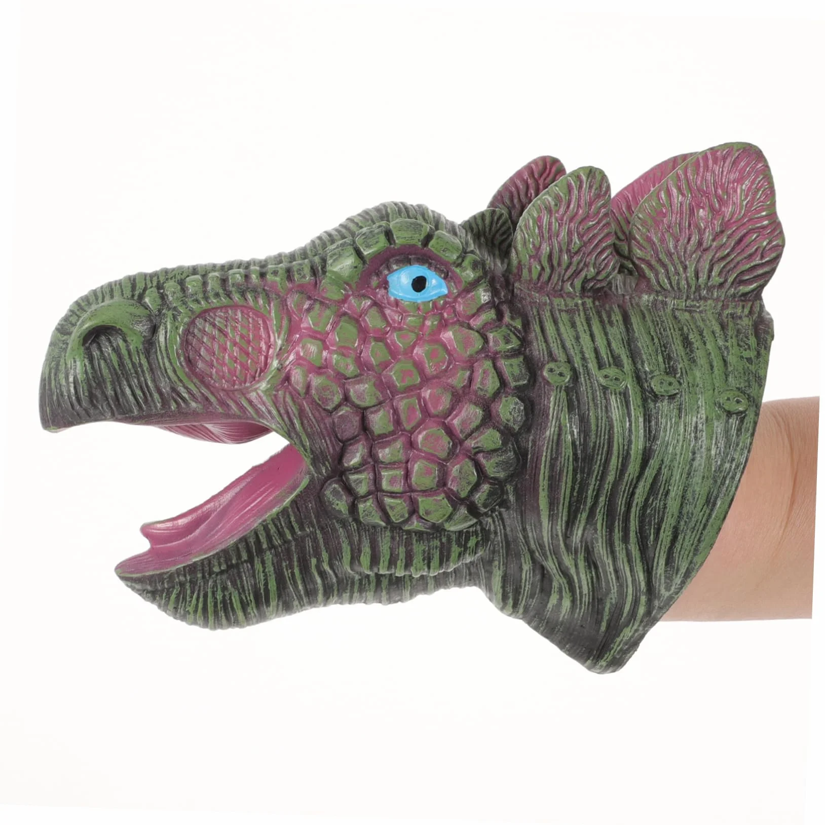 HANABASS 4 pezzi Marionetta Mano Testa di Dinosauro Figura Giocattolo Burattino Mano per Ragazzo Ragazza