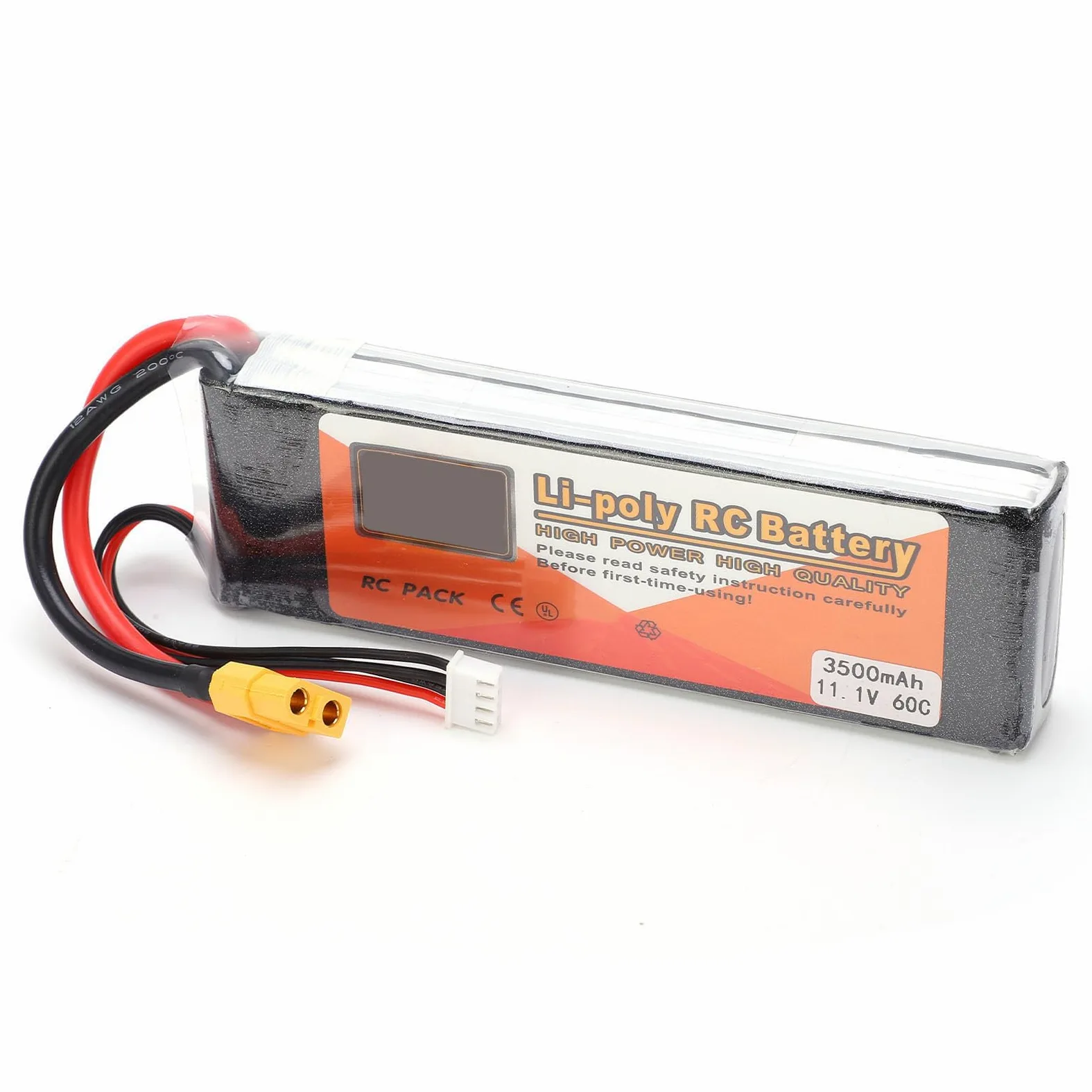 Batteria Lipo ad alta capacità di lunga durata 3500 mAh per droni in barca per auto da auto RC
