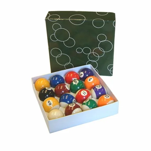 Jeu de Billes de Billard Américain Standard 50,8 mm - DPT
