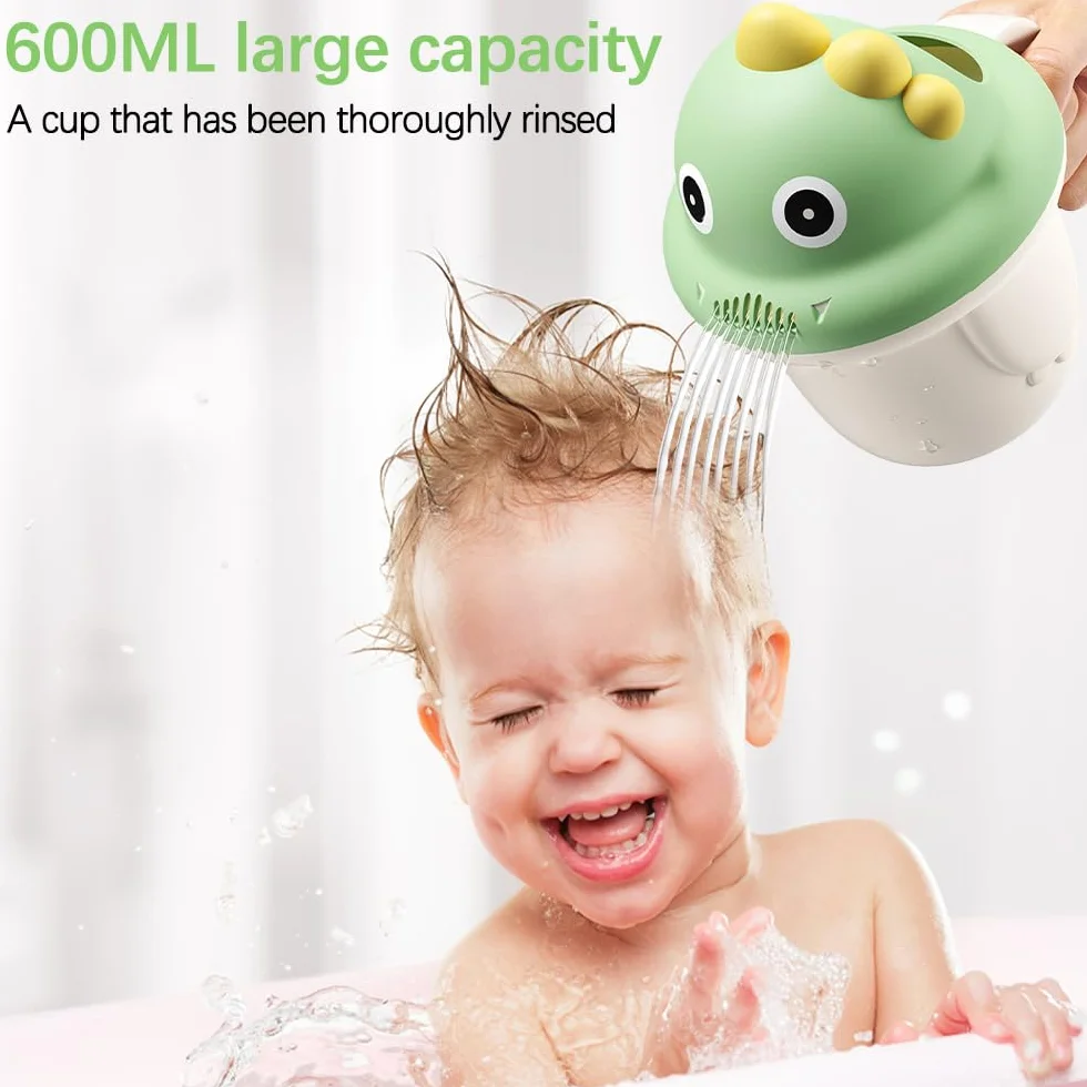 Doccino Neonato Bagnetto, Doccetta Neonato Bagnetto, Facile e Divertente Lavare i Capelli, Tazza Lava Capelli Bambini