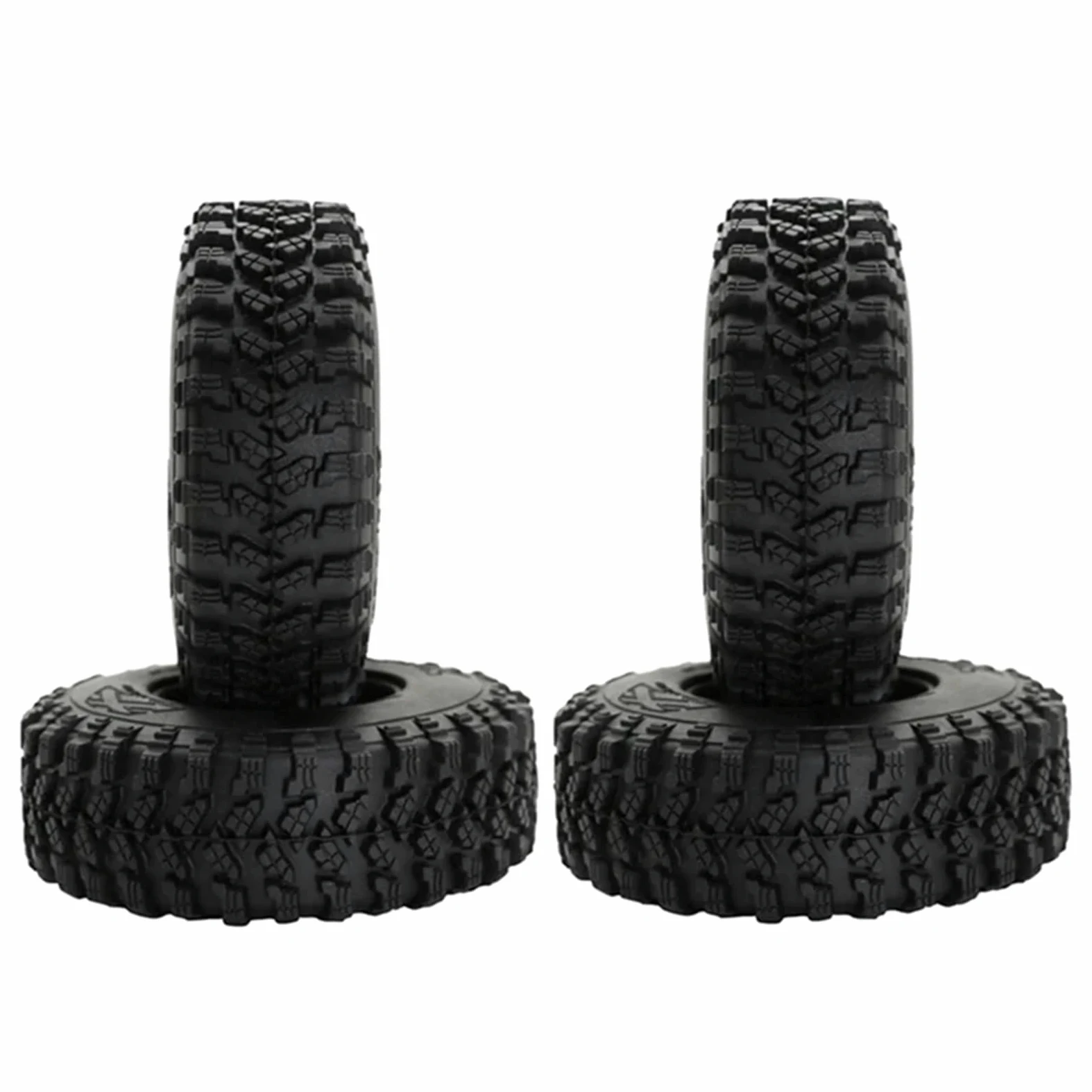RC Pneumatici Ruote Compatibile Con Traxxas Per TRX4 Per D90 Per Axial SCX10 Per Redcat Per MST 4PCS 106Mm 1.9 Pneumatici Delle Ruote In Gomma 1/10 RC Crawler Car