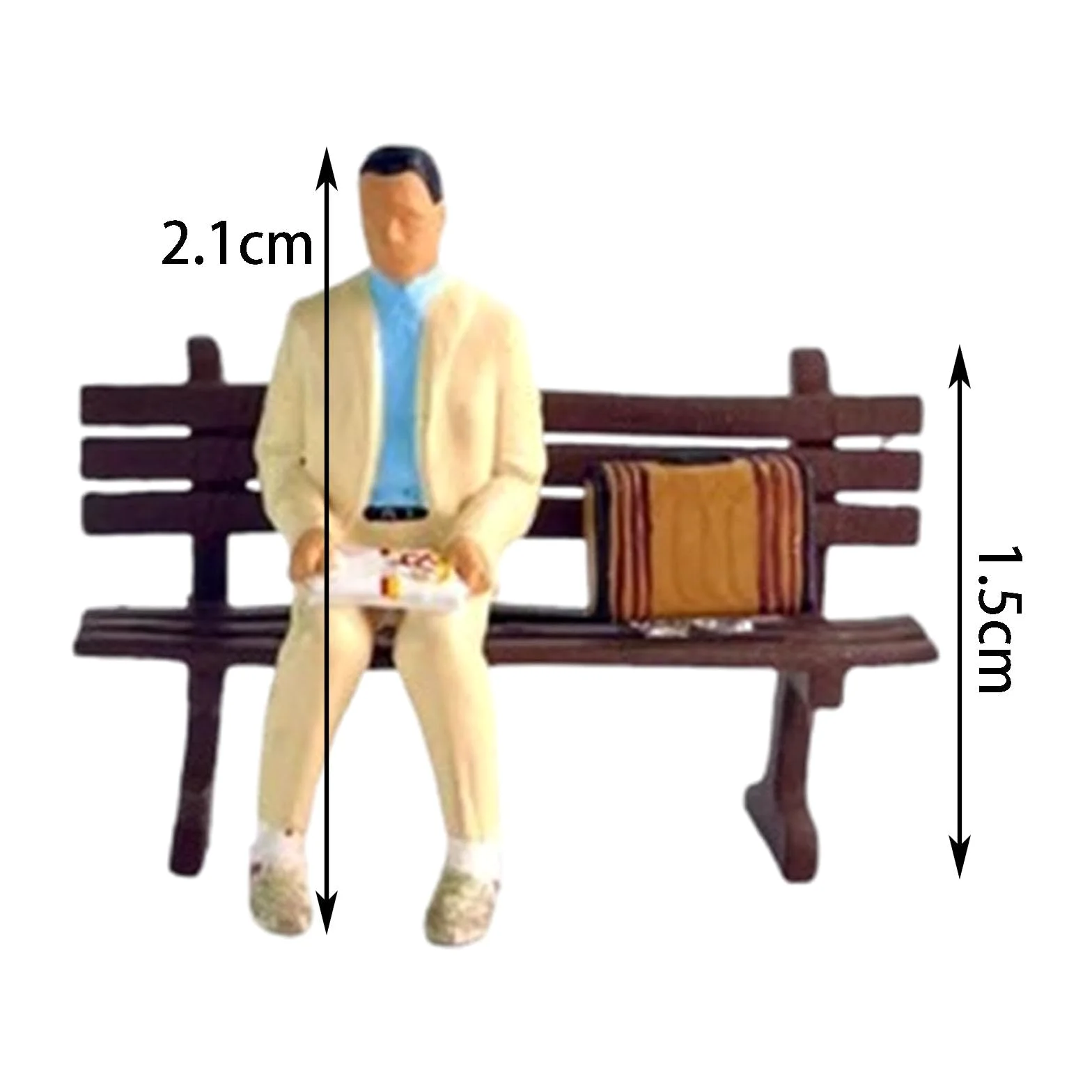 Modellino di Figure Umane Simulate in 1:64, Dipinte a Mano, per Diorami E Paesaggi.