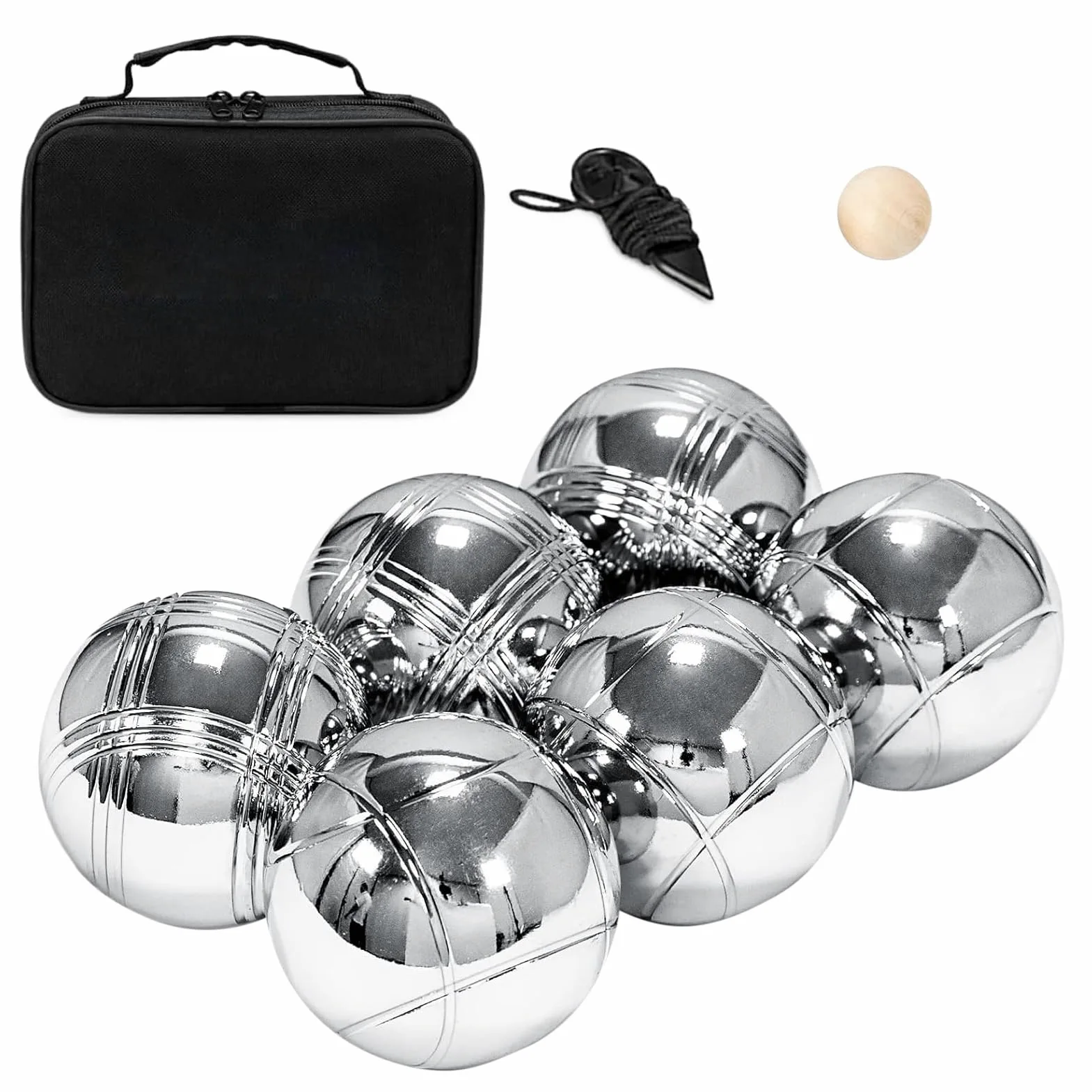 Palla da bowling Kit, Borsa Da Trasporto, Multiuso, Per La Famiglia | Palla da bowling Per Attività All'Aperto In Giardino In Spiaggia Nei Picnic E Nelle Vacanze