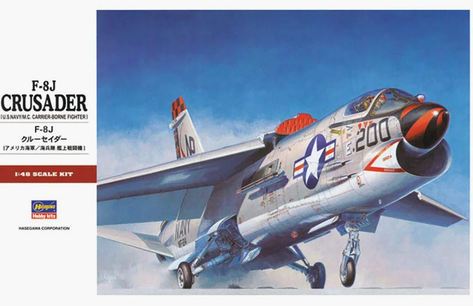 ハセガワ Hasegawa HAPT26 - Modellino F-8J Crusader in Scala 1:48