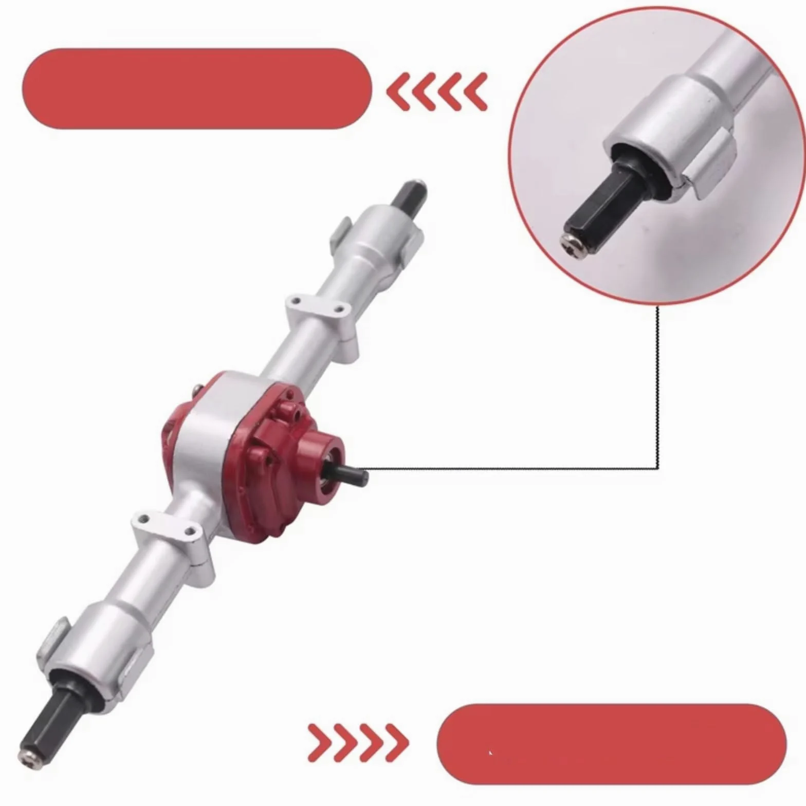 Compatibile Con MN D90 D91 D96 D99S MN90 MN96 MN99 Per MN99S 1/12 Parti Di Modifica Per Auto RC, 3 Assi Anteriori E Posteriori Completi Accessori