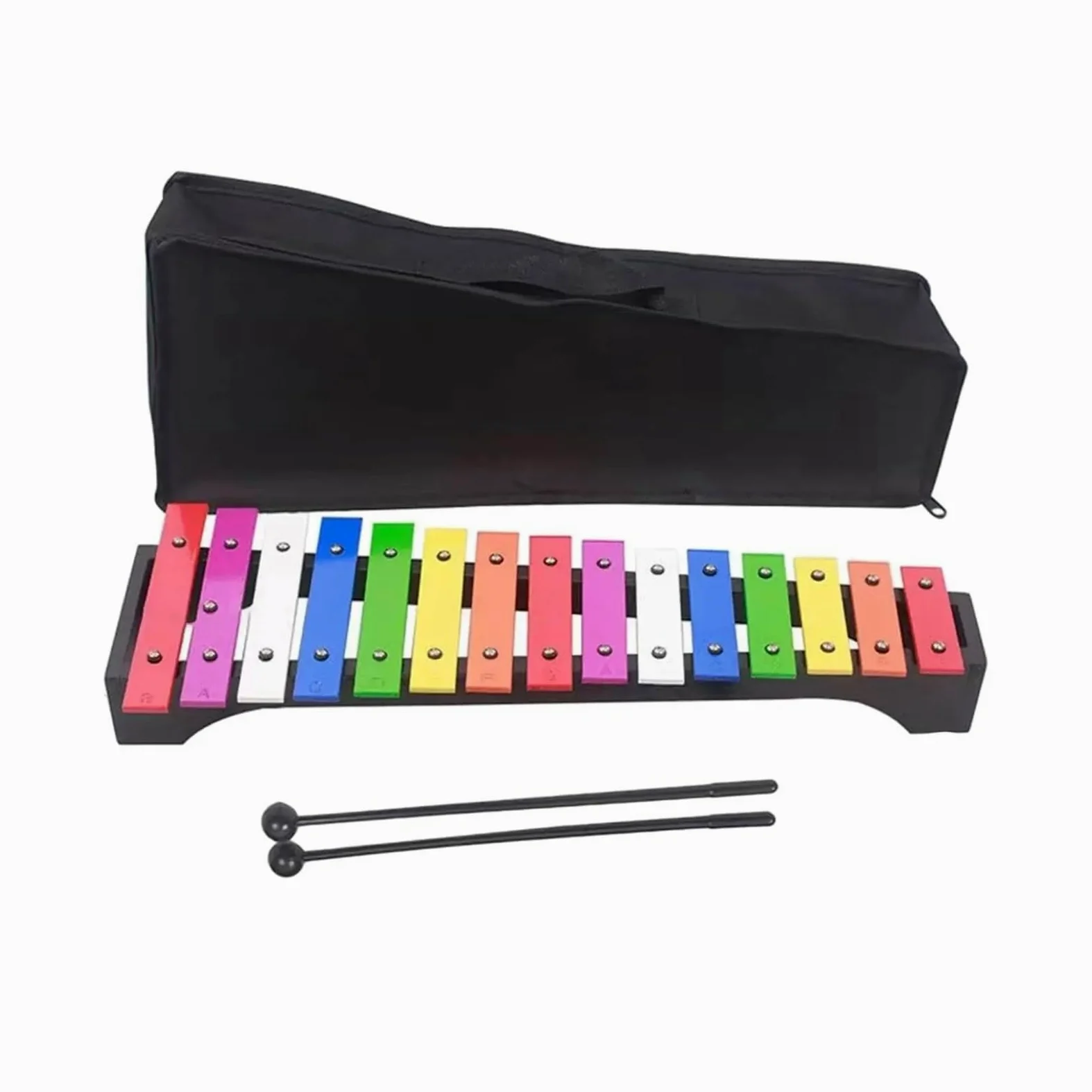15 Scales Xylophone | Percussioni in legno educative in metallo