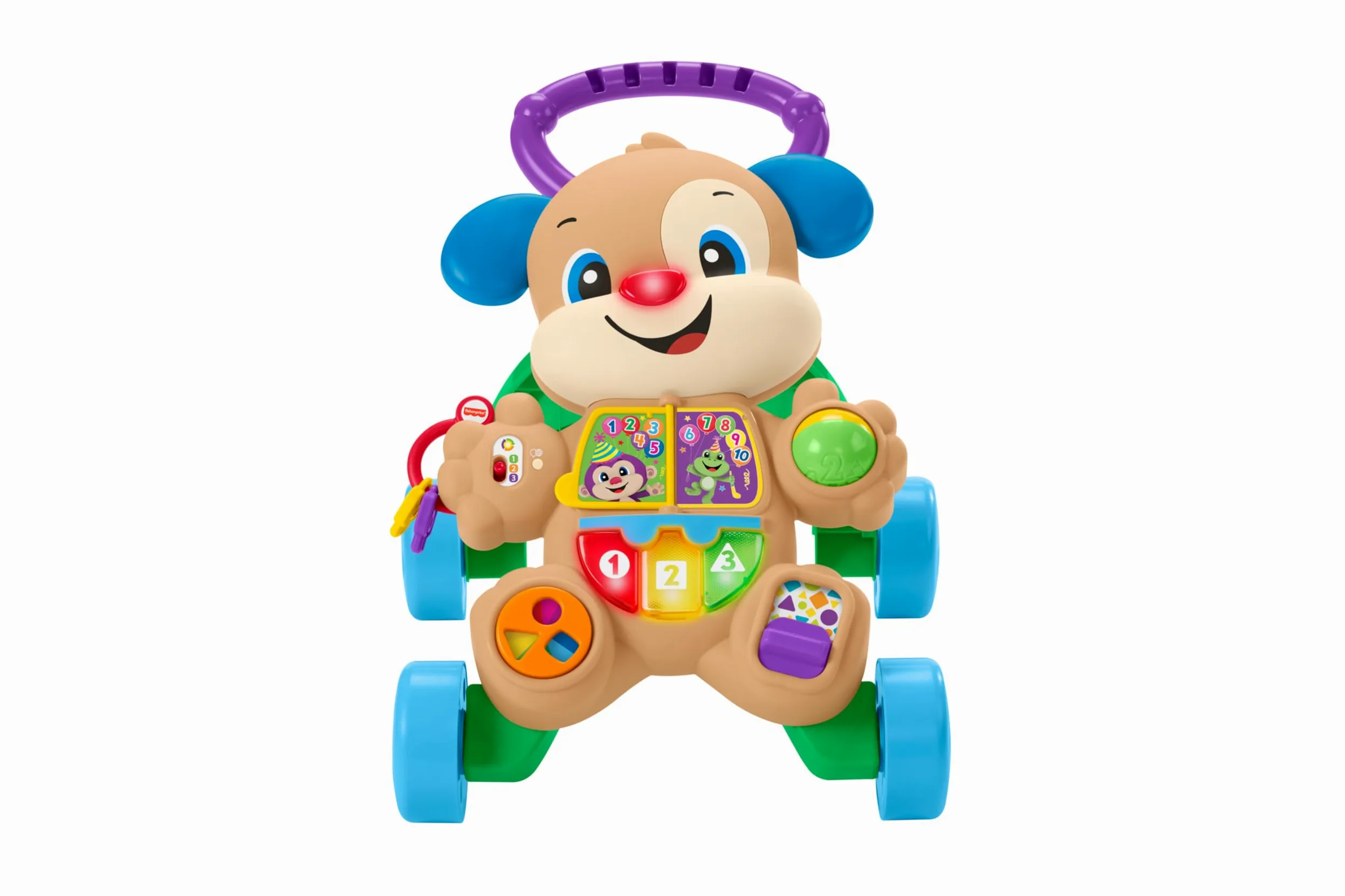 Fisher-Price Ridi & Impara Smart Stages Cagnolino Primi Passi, Multilingue
