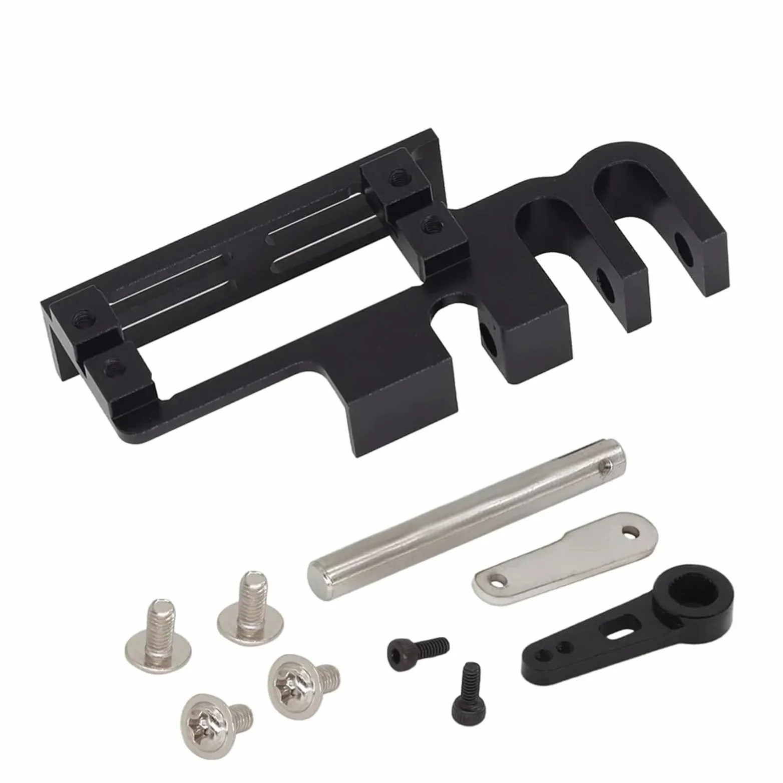 Per 1 Set Servo Interruttore Parabolico Dispositivo Lancio Aereo Dispenser Coppia Grandi Dimensioni Braccio Per Drone Modello RC Heli Multicopter Ricambi RC