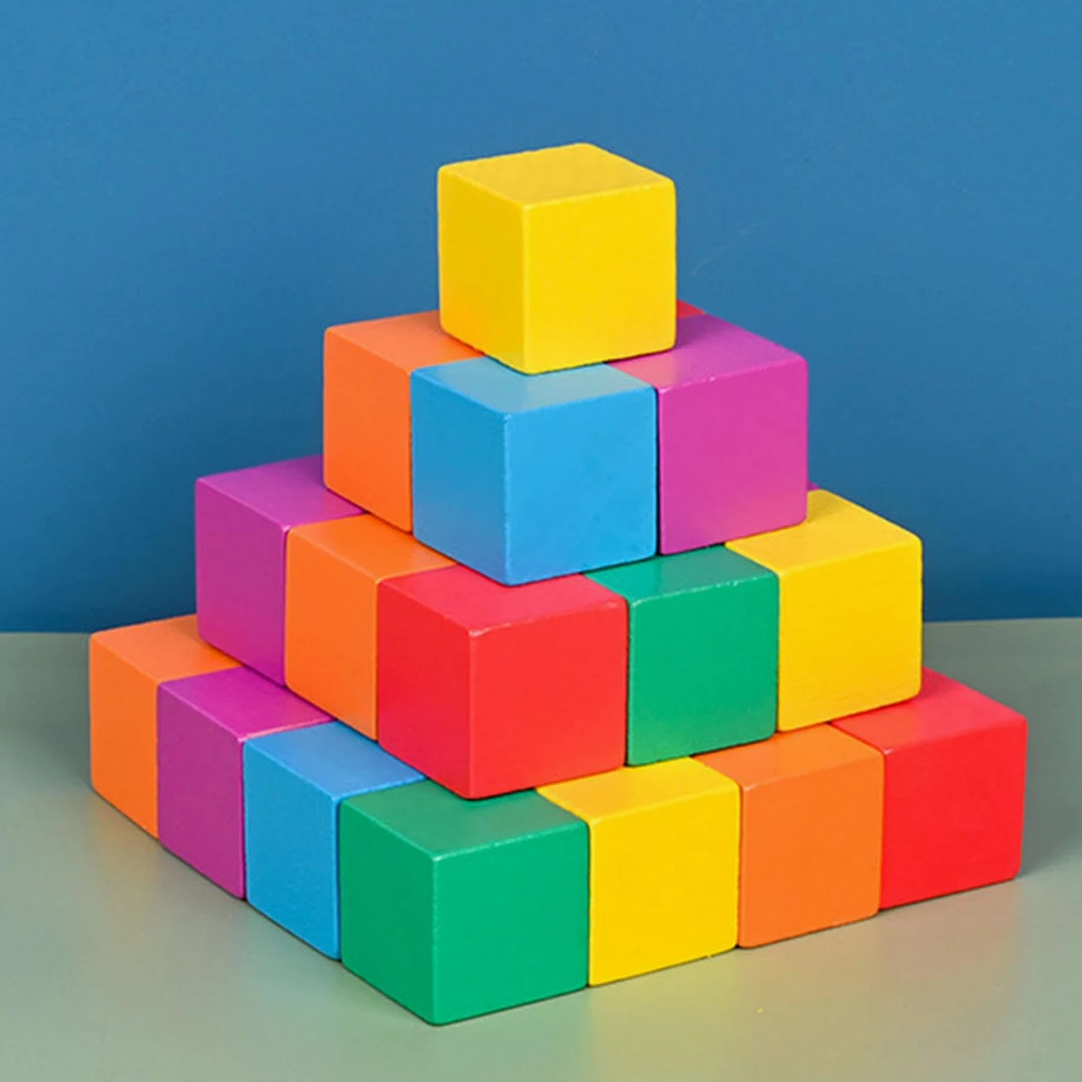 Oshhni conteggio e ordinamento, giocattolo di matematica per l'apprendimento precoce, giocattolo educativo per dipingere, decorare, progetti, 3 Cm 30 Pezzi