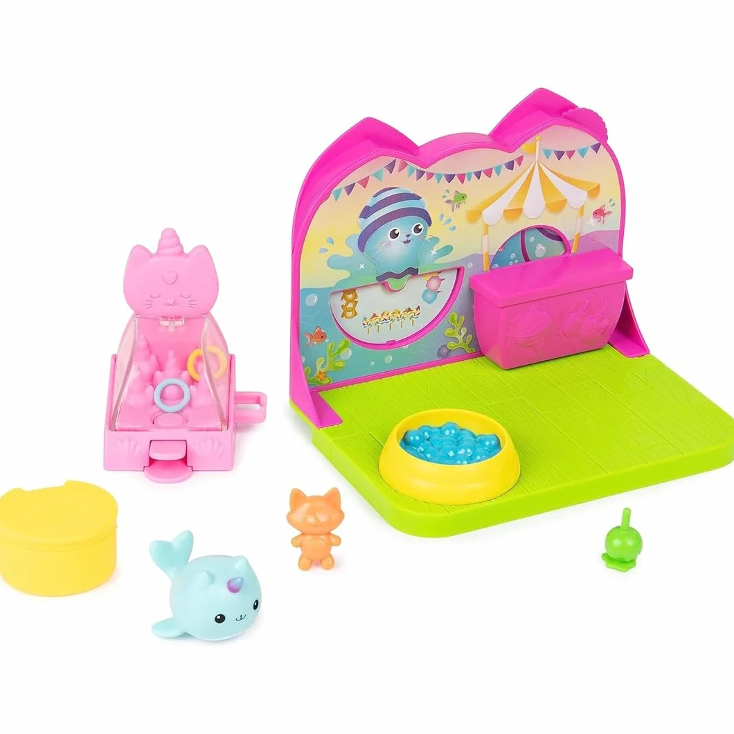 Gabby et la Maison Magique - Gabby dollhouse - Playset Deluxe Carnevale - 1 statuetta + accessori - pezzo per casa delle bambole - cartone animato Gabby e la casa magica - giocattolo per bambini 3