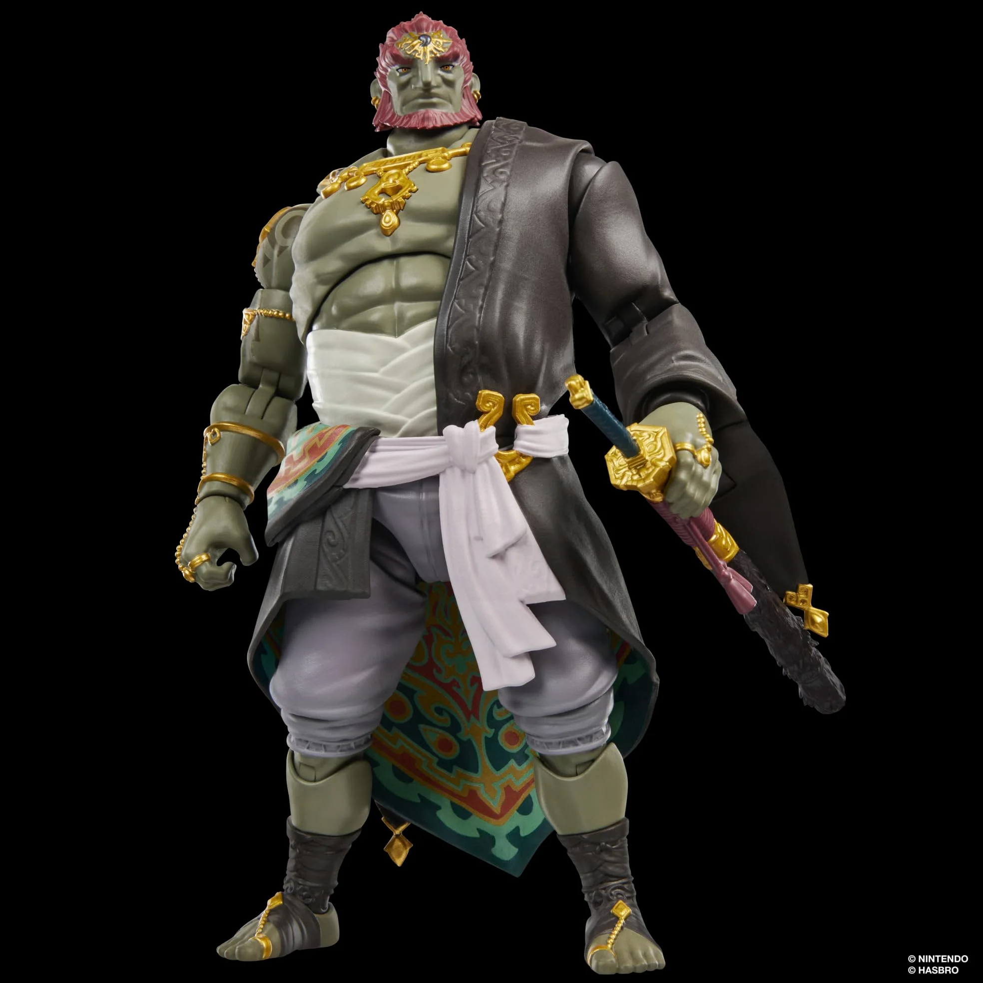 The Legend Of Zelda: Heroes of Hyrule Ganondorf, Tears of the Kingdom, action figure da collezione deluxe da 15 cm