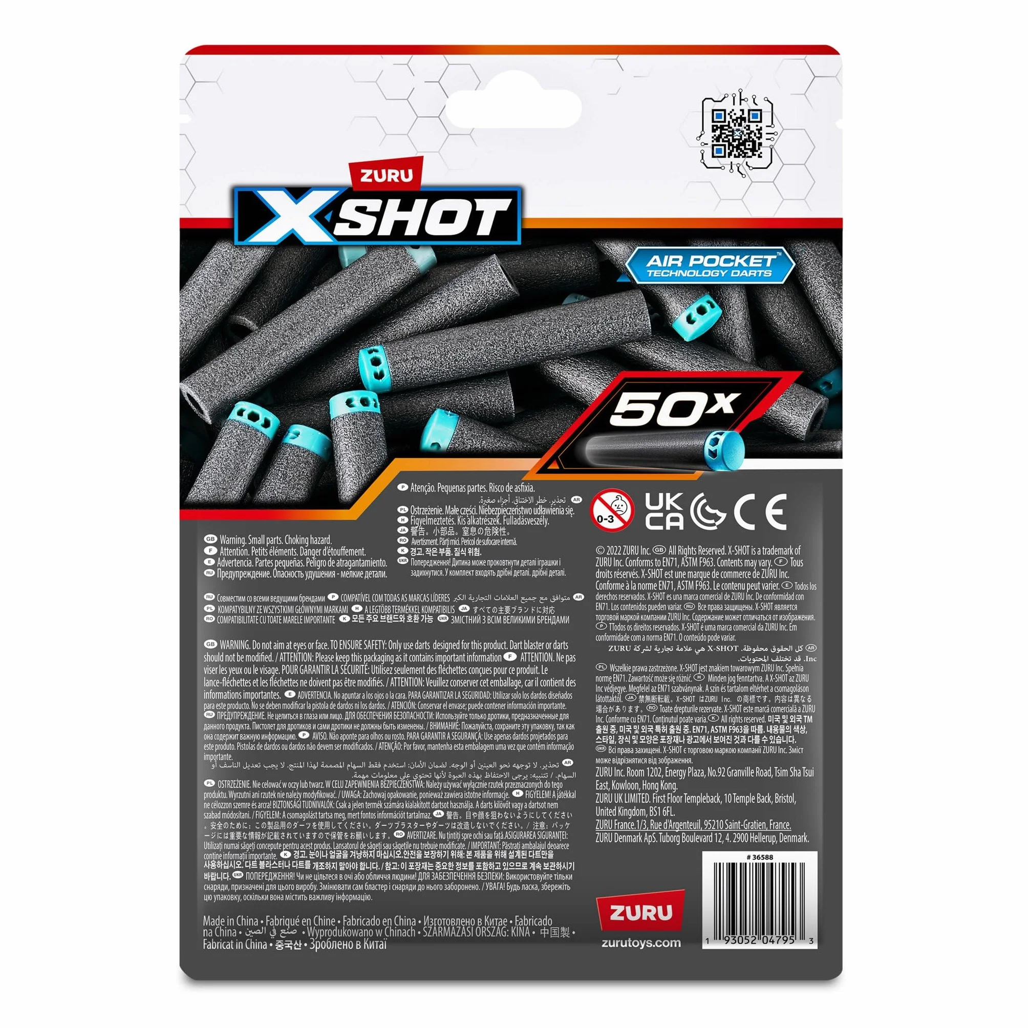 X-SHOT- Giocattoli, Multicolore (1223369)