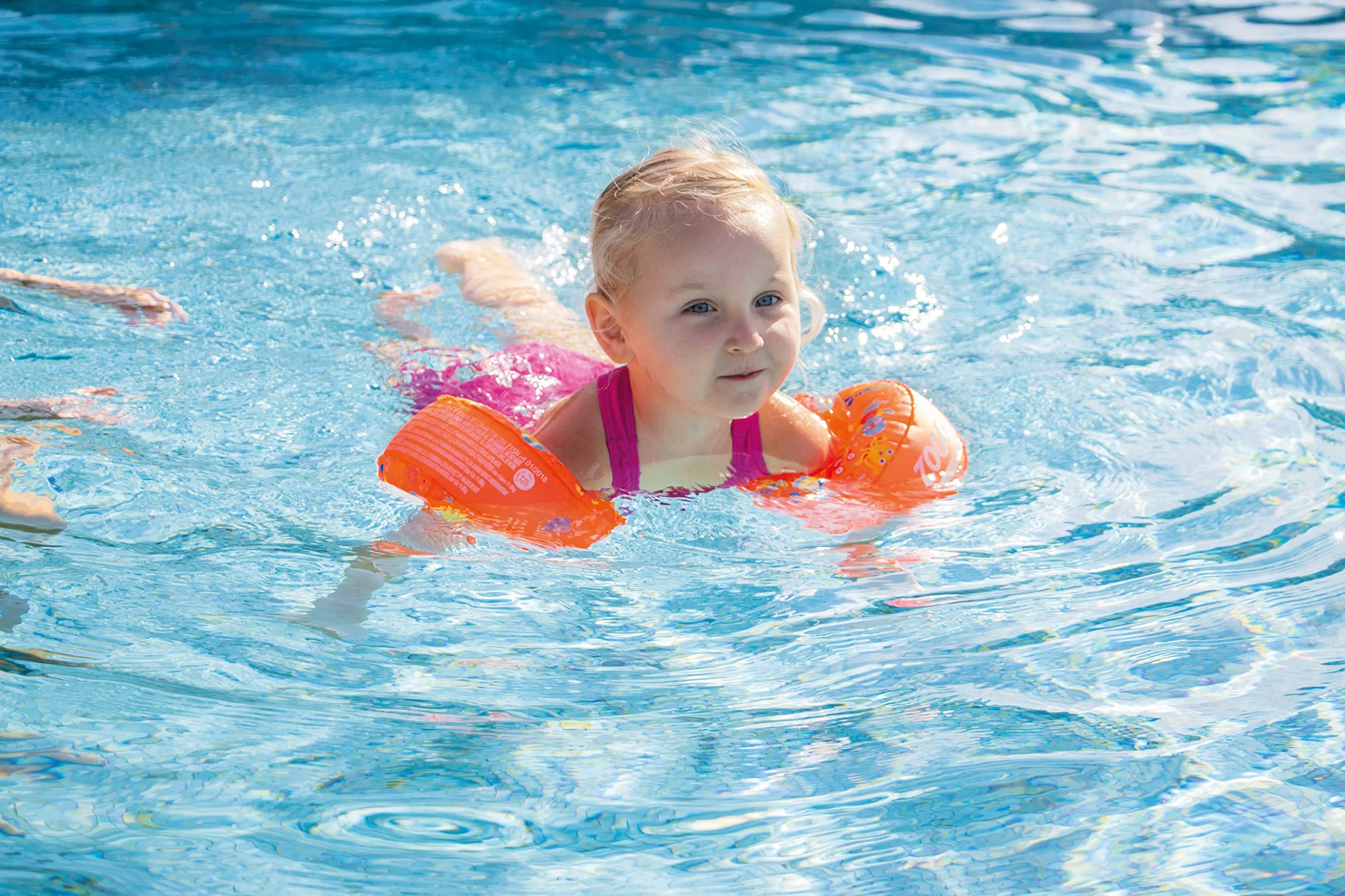 Zoggs Anelli per braccio, doppia galleggiabilità, bracciali da nuoto per bambini