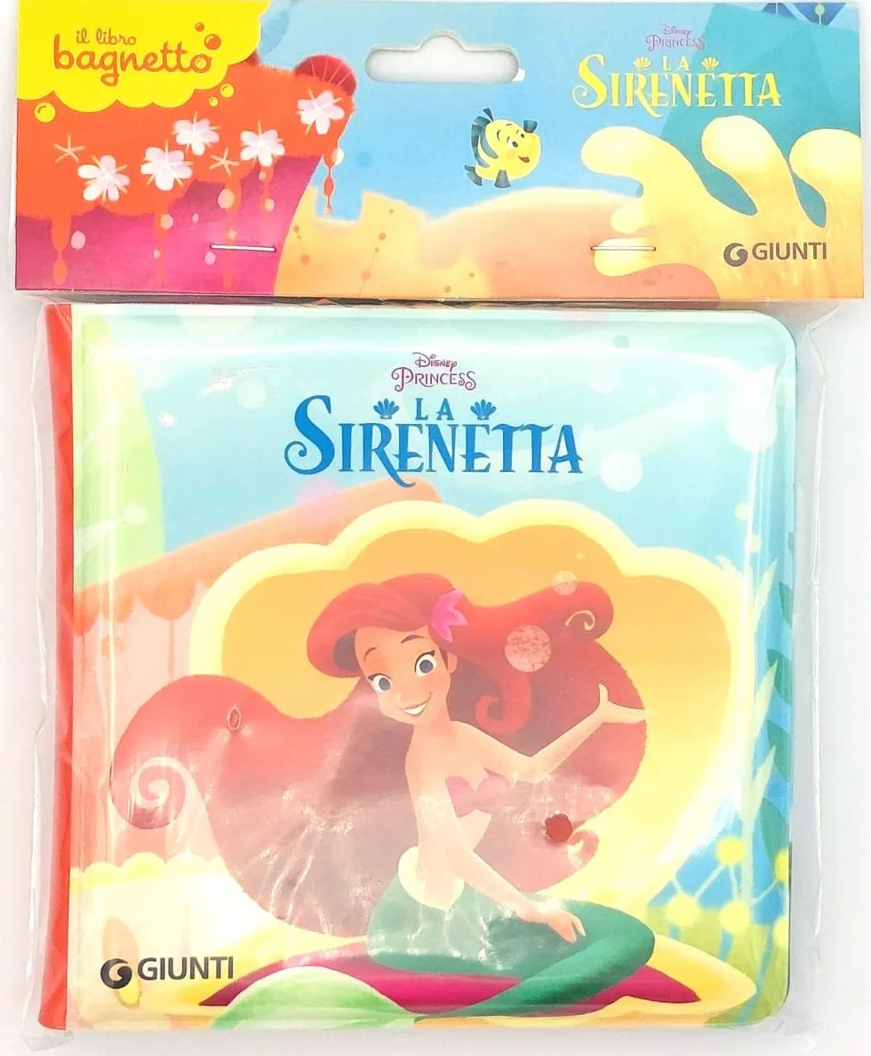 La Sirenetta. Il libro bagnetto