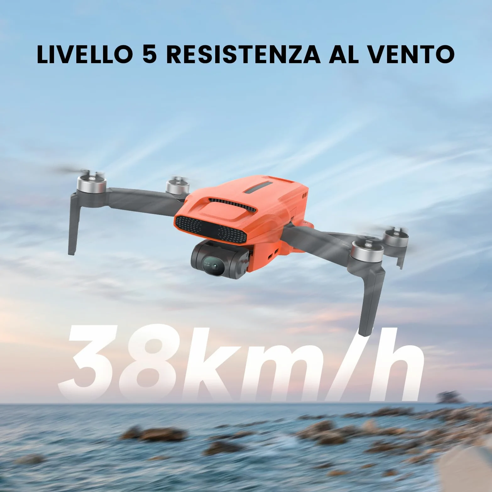 FIMI Mini 3 4K GPS drone 3 assi gimbal, sotto i 249g, video 4K/60FPS, foto 48MP, trasmissione 9KM, 64 minuti volo tempo, video notturno AI, tracciamento visivo, ritorno automatico, adulti principianti