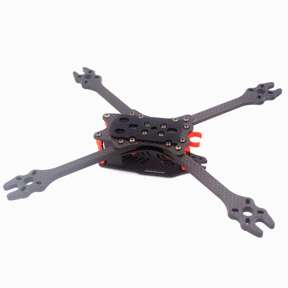 VIDOO F2 Mito GS in Fibra di Carbonio 195/220/250/275Mm Freestyle Stretch X Frame Kit per Rc FPV Racing Drone-275Mm