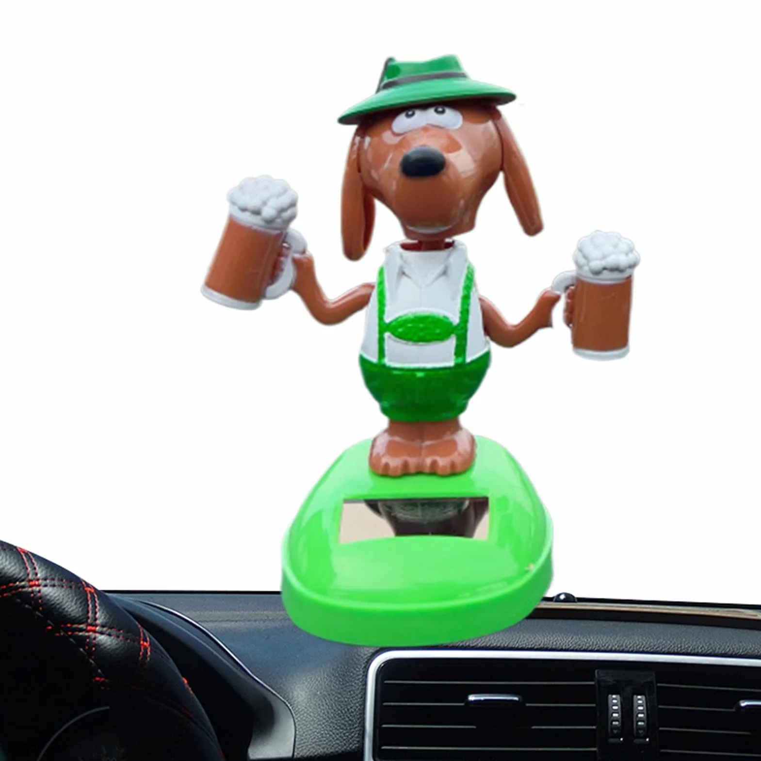 Accessori Auto Per Cruscotto, Pupazzo A Energia Solare Che Oscilla Automobilistico, Giocattolo Divertente Con Figure Danzanti Per Interni Auto E Camion