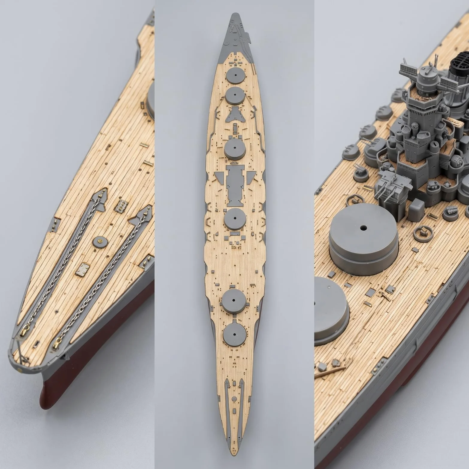 Ponte in Legno con di Ancora | Realistico, Ponte in Legno con di Ancoraggio, Facile da Montare, Modellismo, Collezionisti